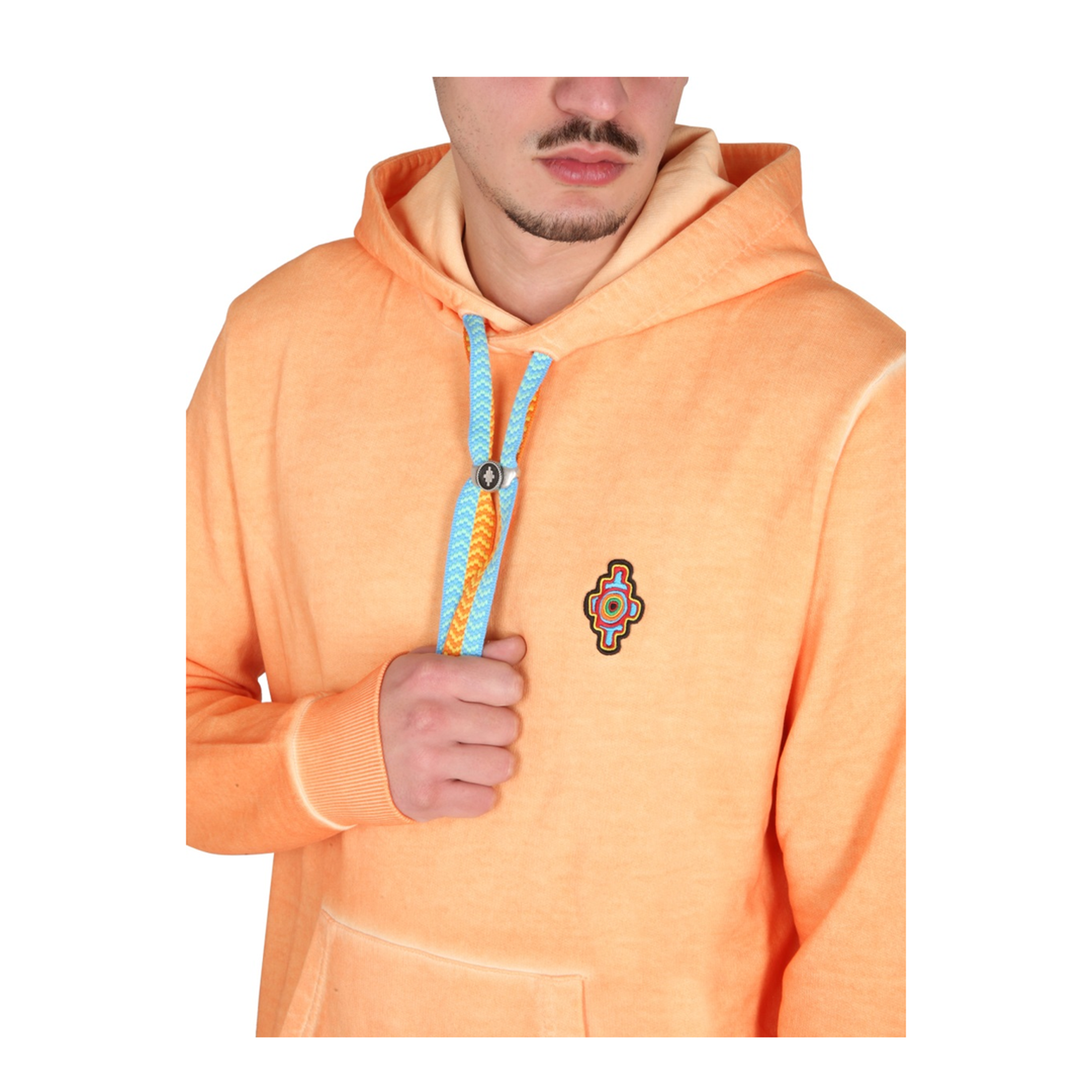 MAYFEYR - MARCELO BURLON COUNTY OF MILAN - Sunset Cross Regular Sweatshirt - CMBB007S23FLE0042025