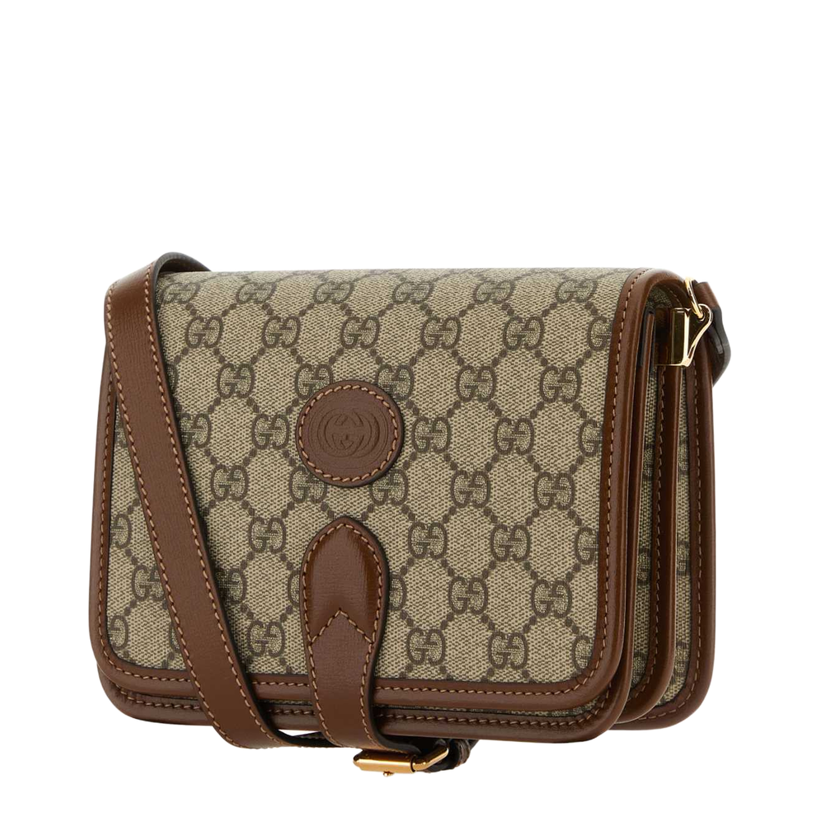 Horsebit 1955 Mini Leather Bag - Brown