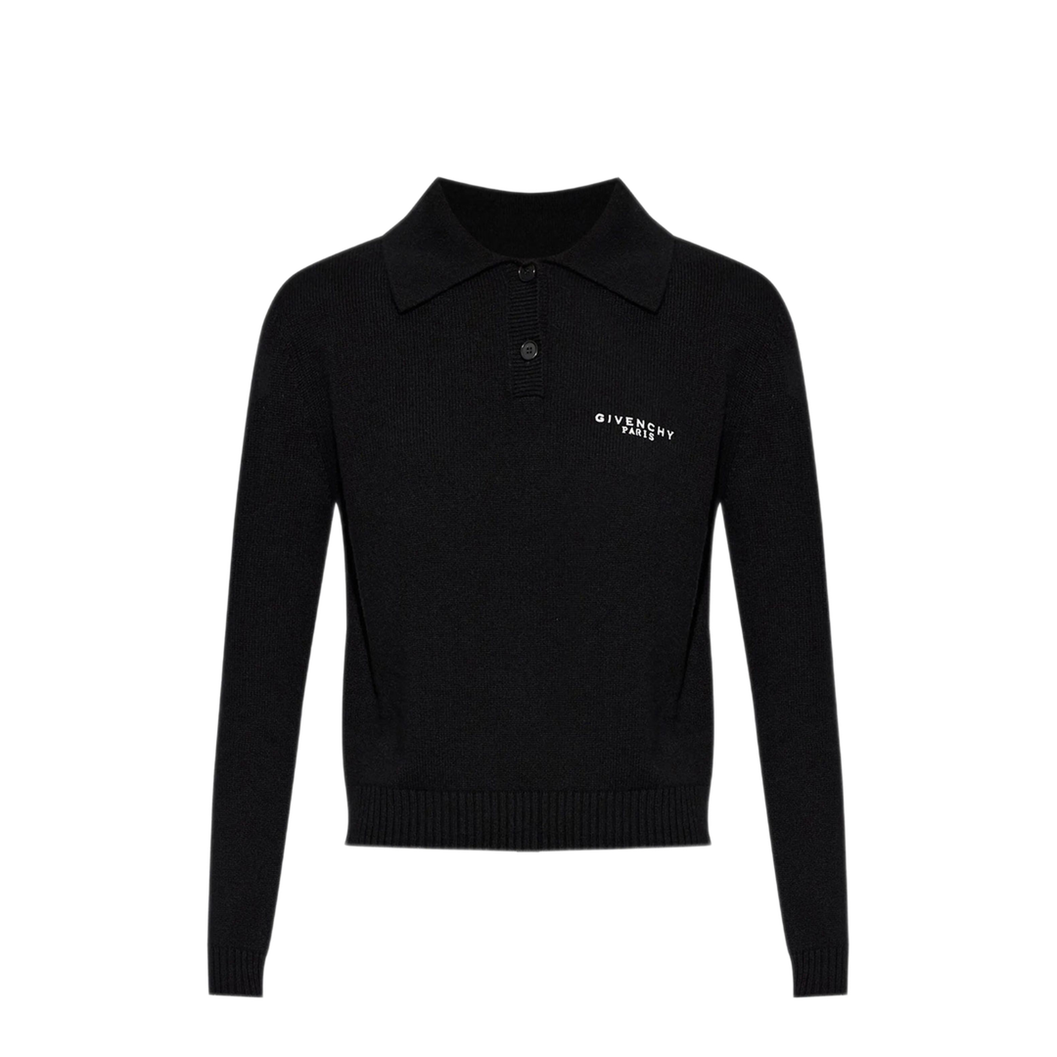 MAYFEYR - Givenchy - Wool And Cashmere Polo Sweater - BW61J04ZTA001