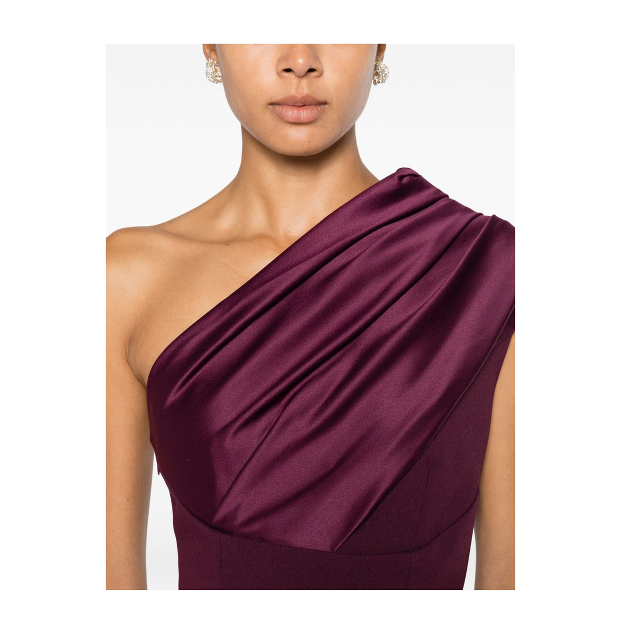 MAYFEYR - Solace London - Violet Dresses - OS48013GRAPE