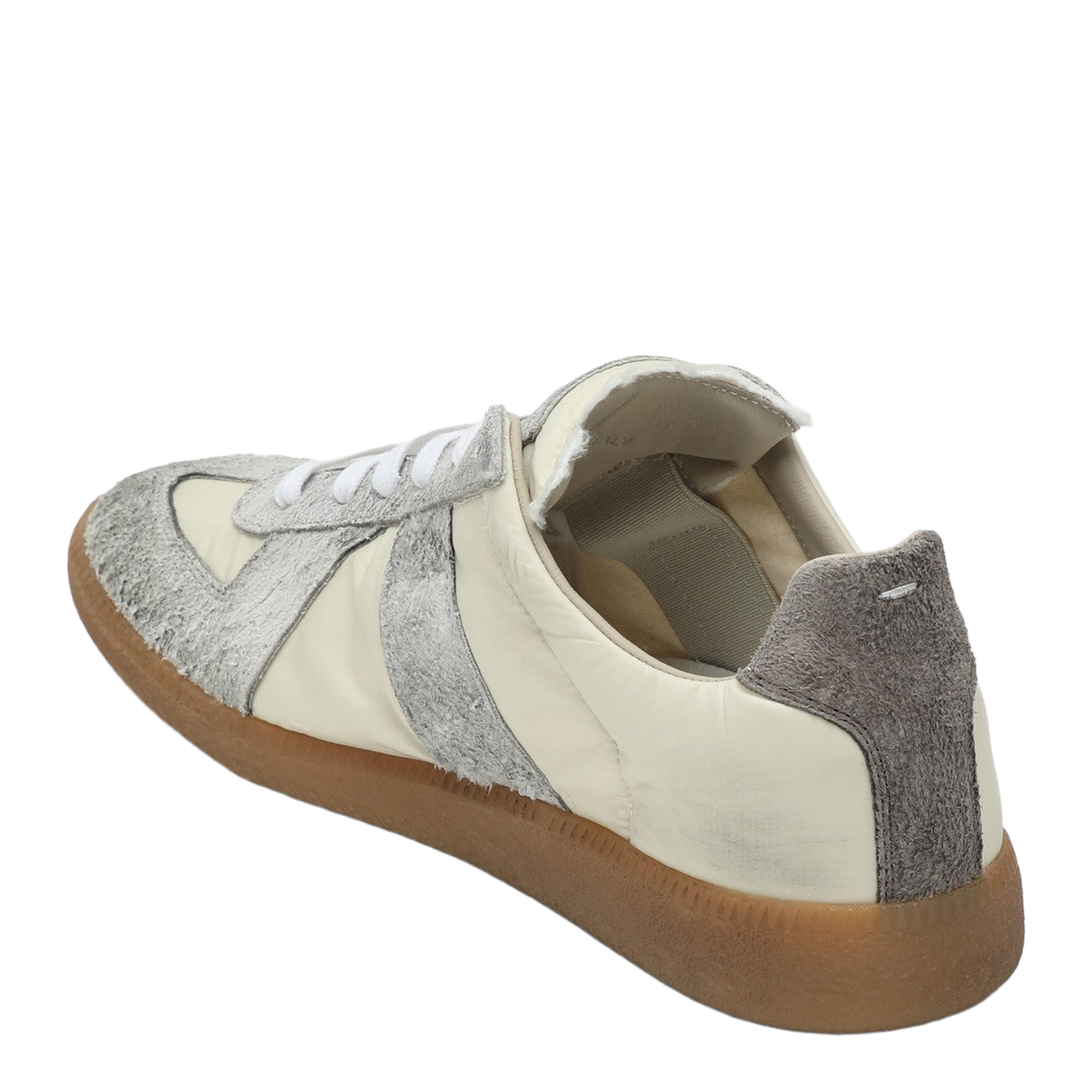 Replica Sneakers in Light Beige and Grey