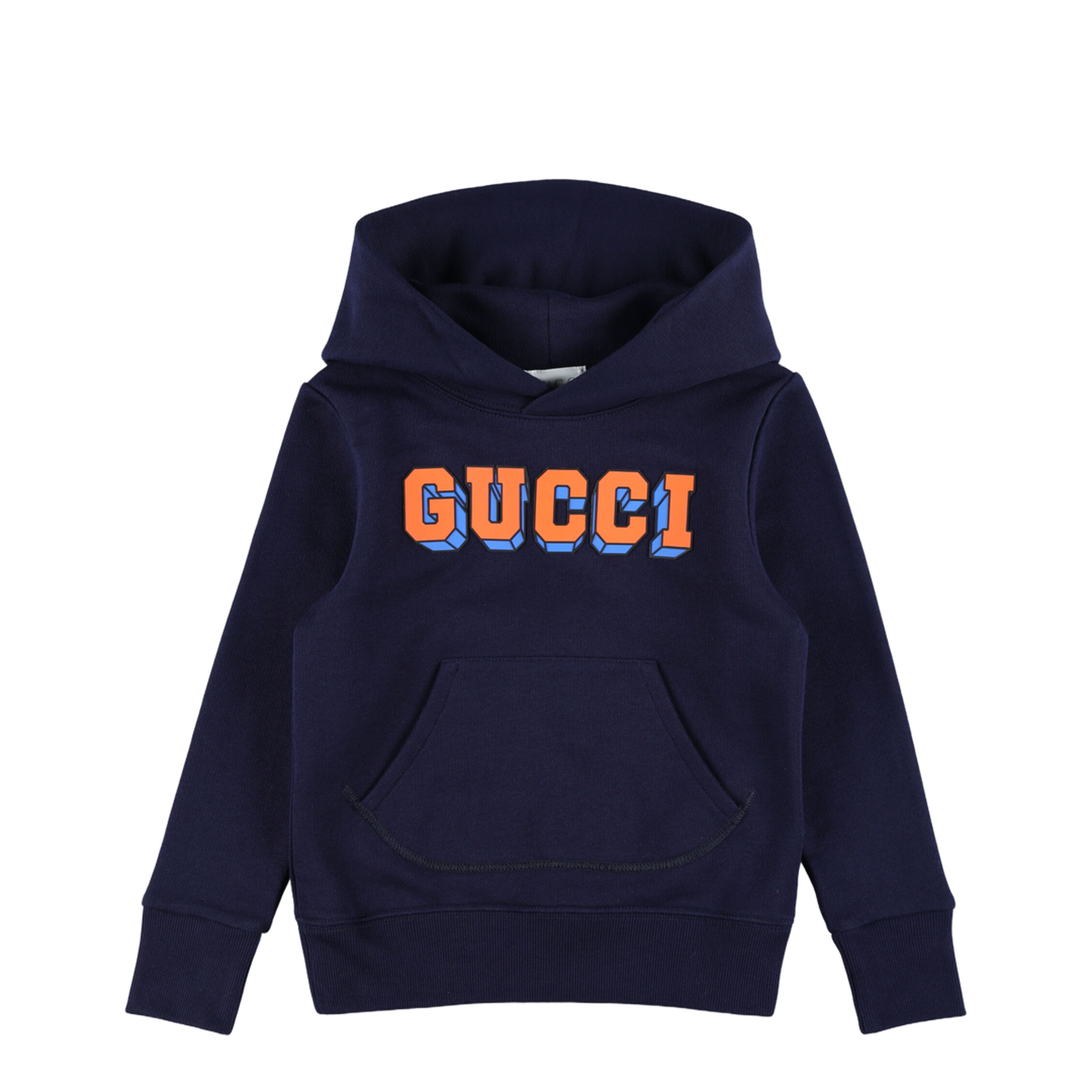 Navy Blue Hoodie with Logo