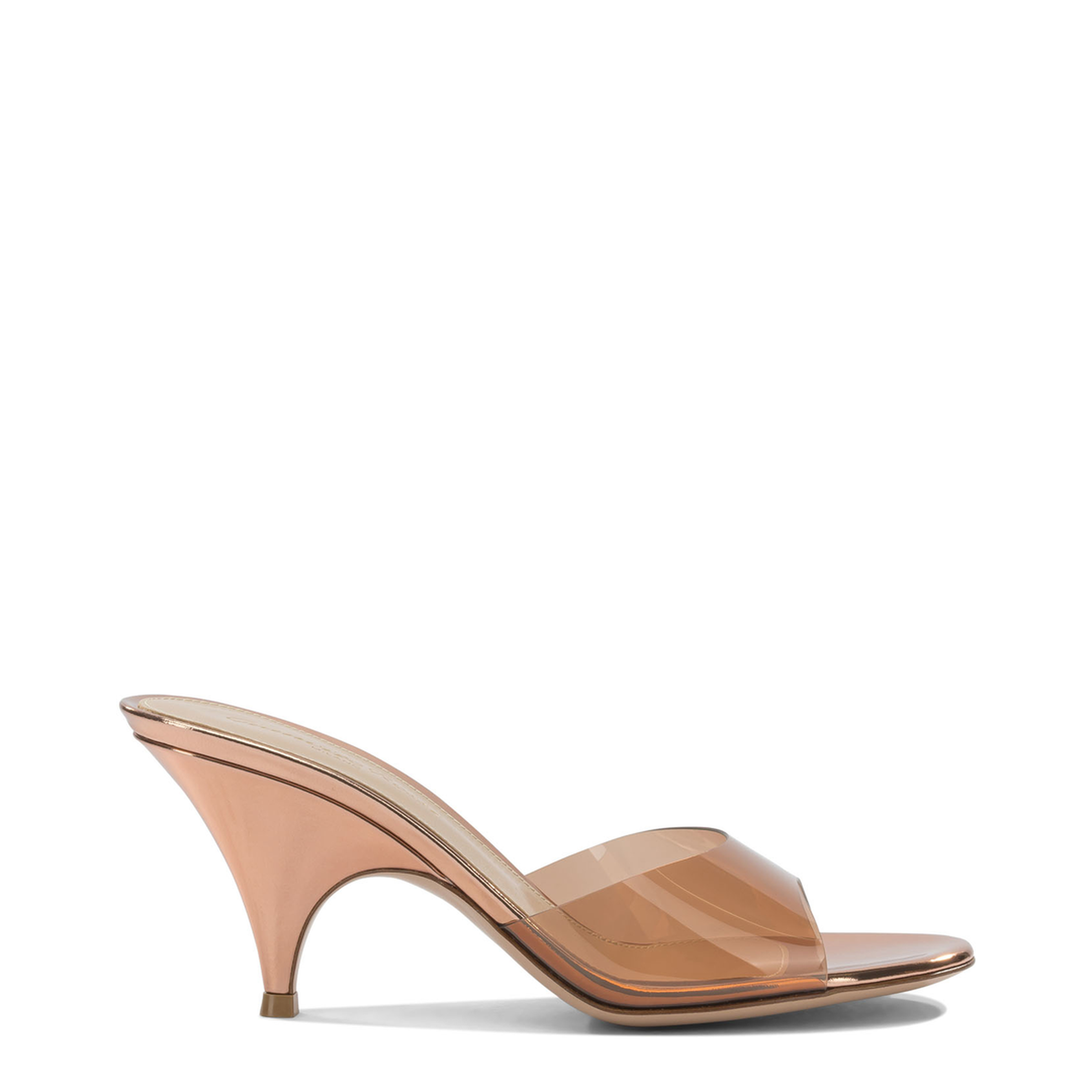 MAYFEYR - Gianvito Rossi - Sofia 70 Mm Mules - G1018470RICROSEGOLD