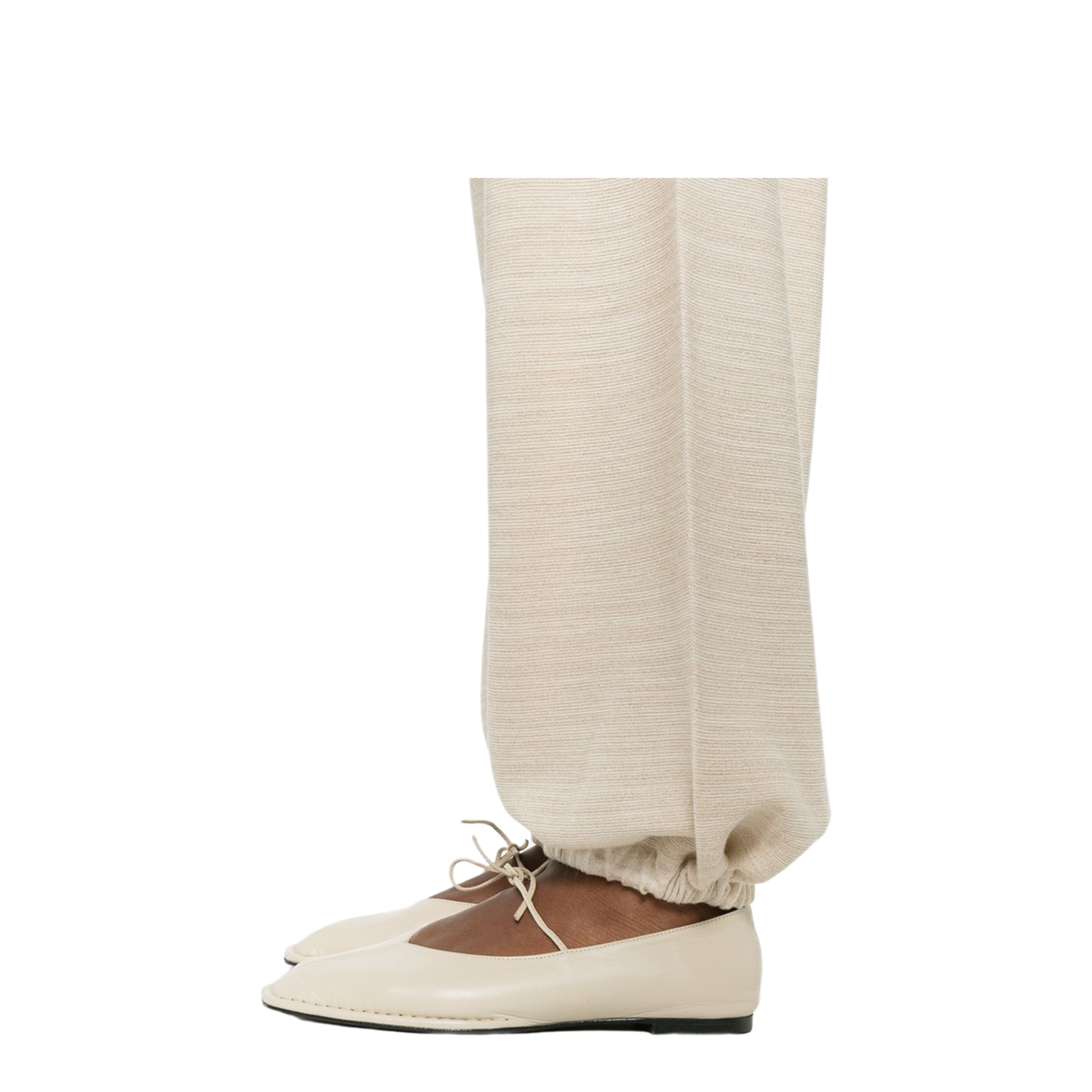 MAYFEYR - Fabiana Filippi - Trousers Ivory - PAD266F328L7660145