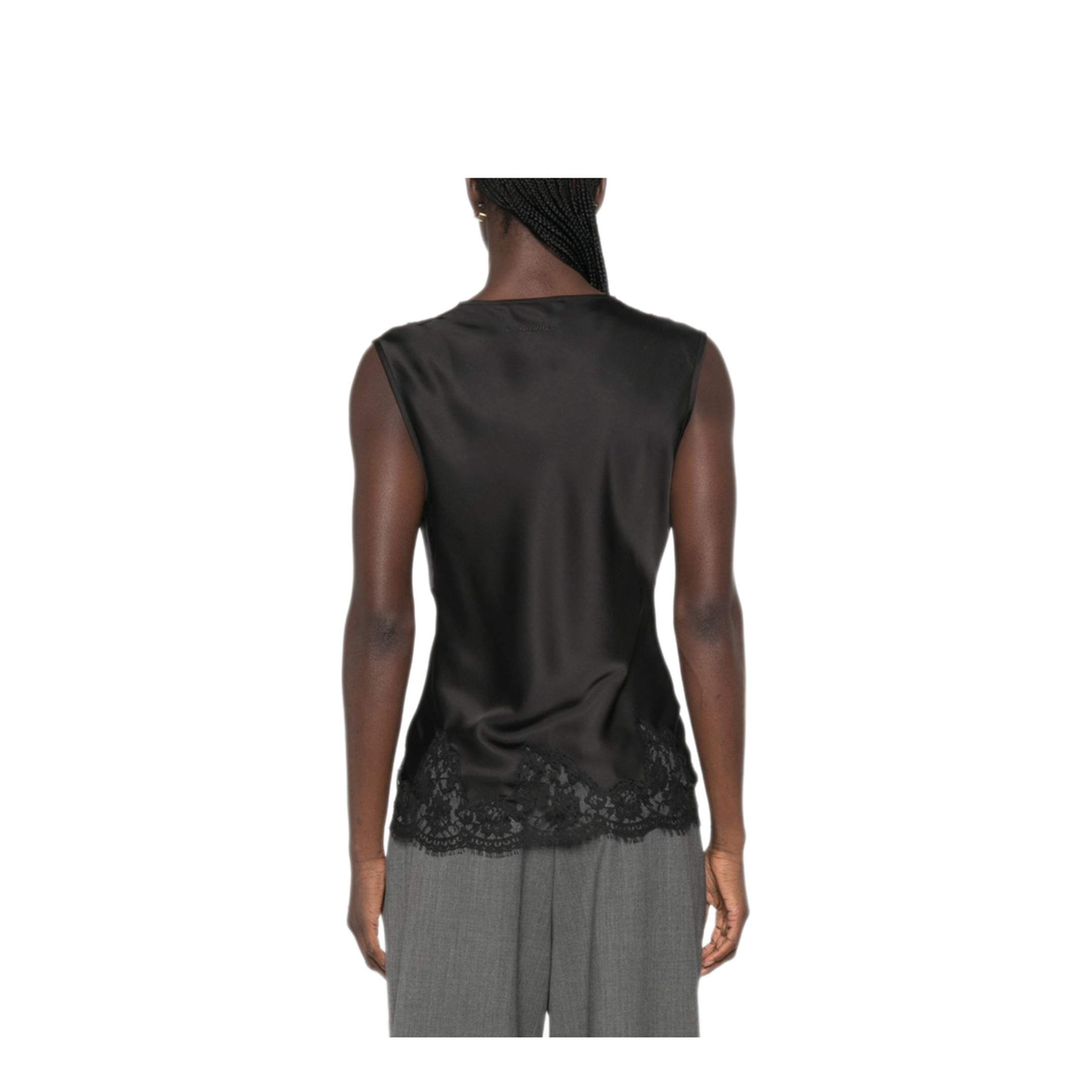 MAYFEYR - Ermanno Firenze - Top Black - D49EL021EL0MF099