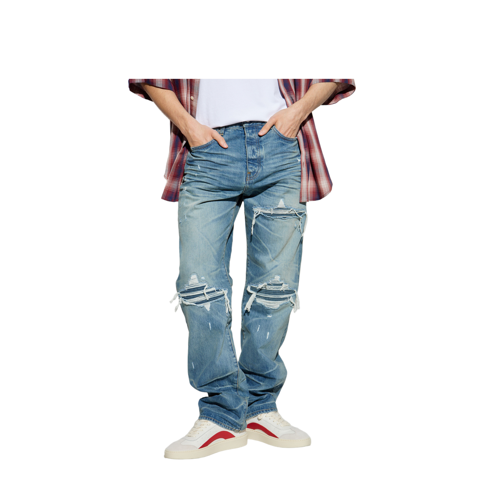 Jeans with a 'vintage' effect