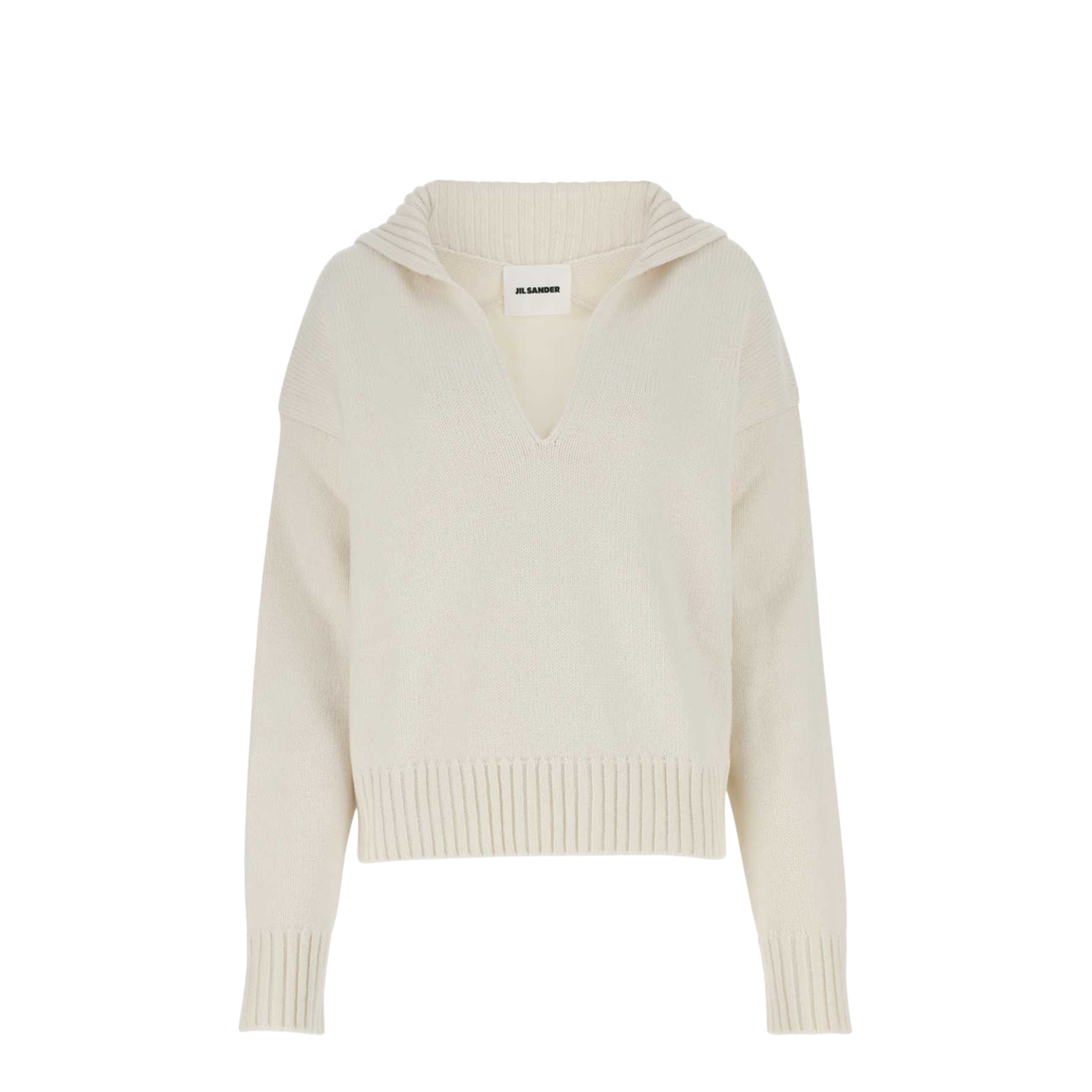 Ivory Cashmere Blend Oversize Sweater