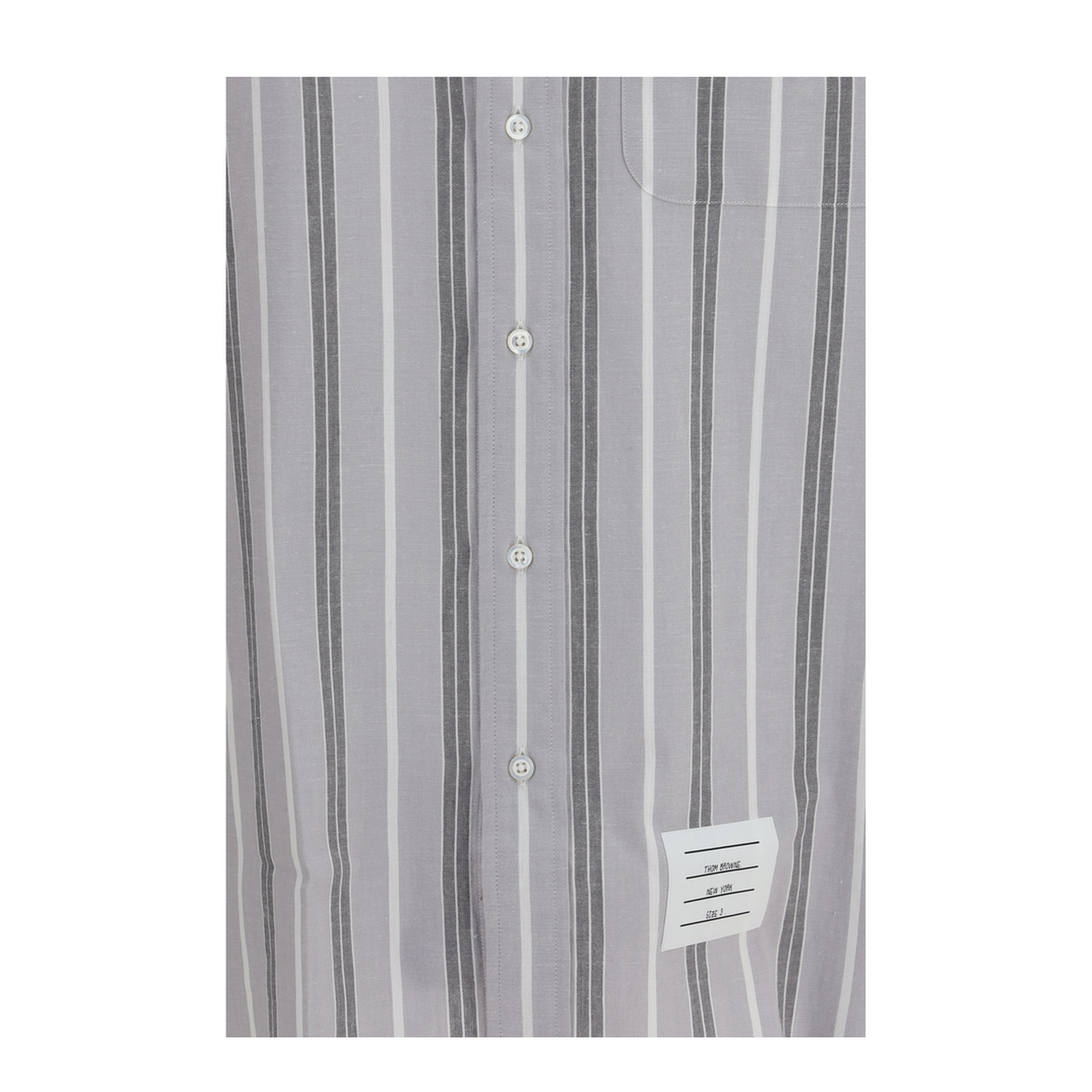 MAYFEYR - Thom Browne - Madras Striped Armband Shirt - MWL437OF1157
