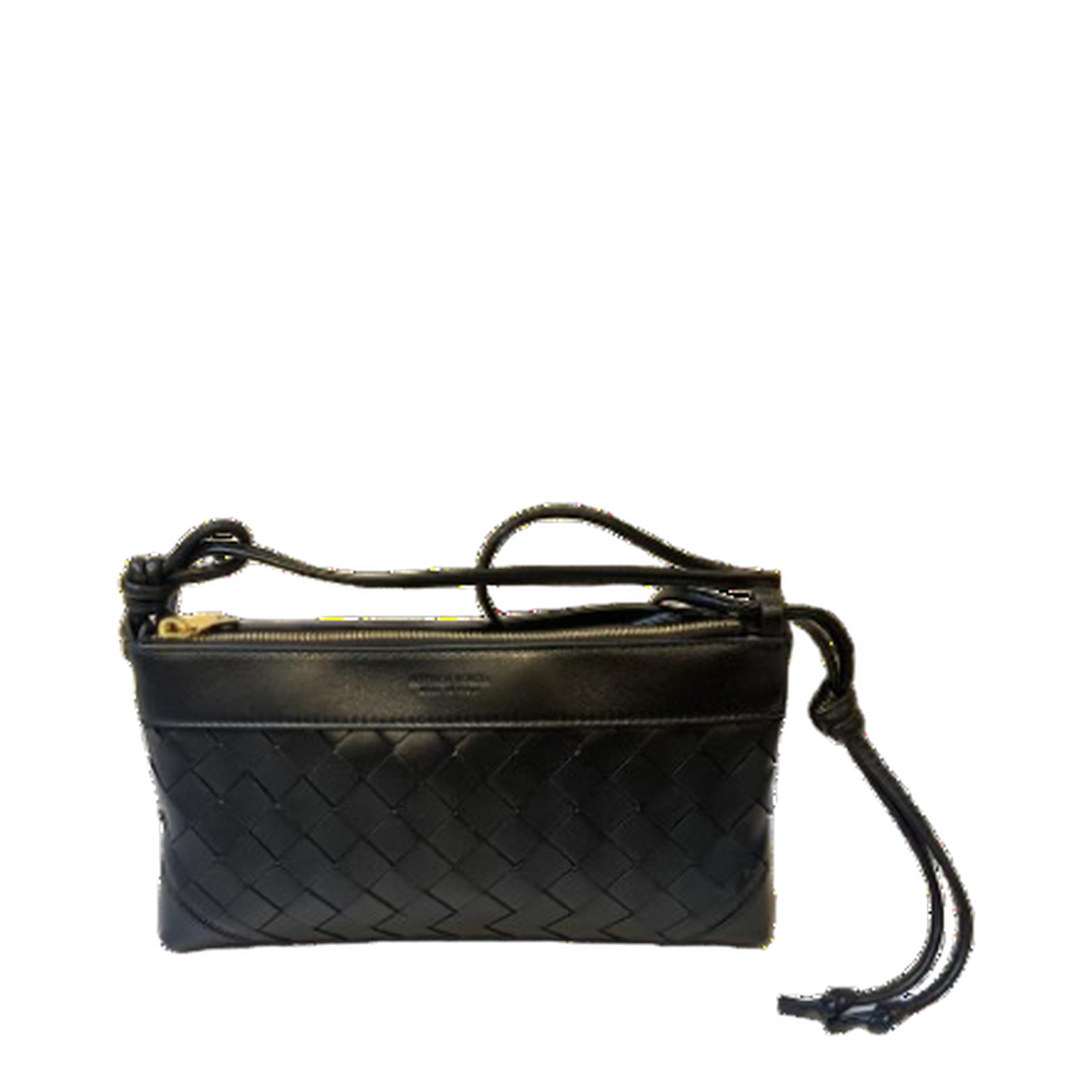 Andiamo Leather Crossbody Bags - Black