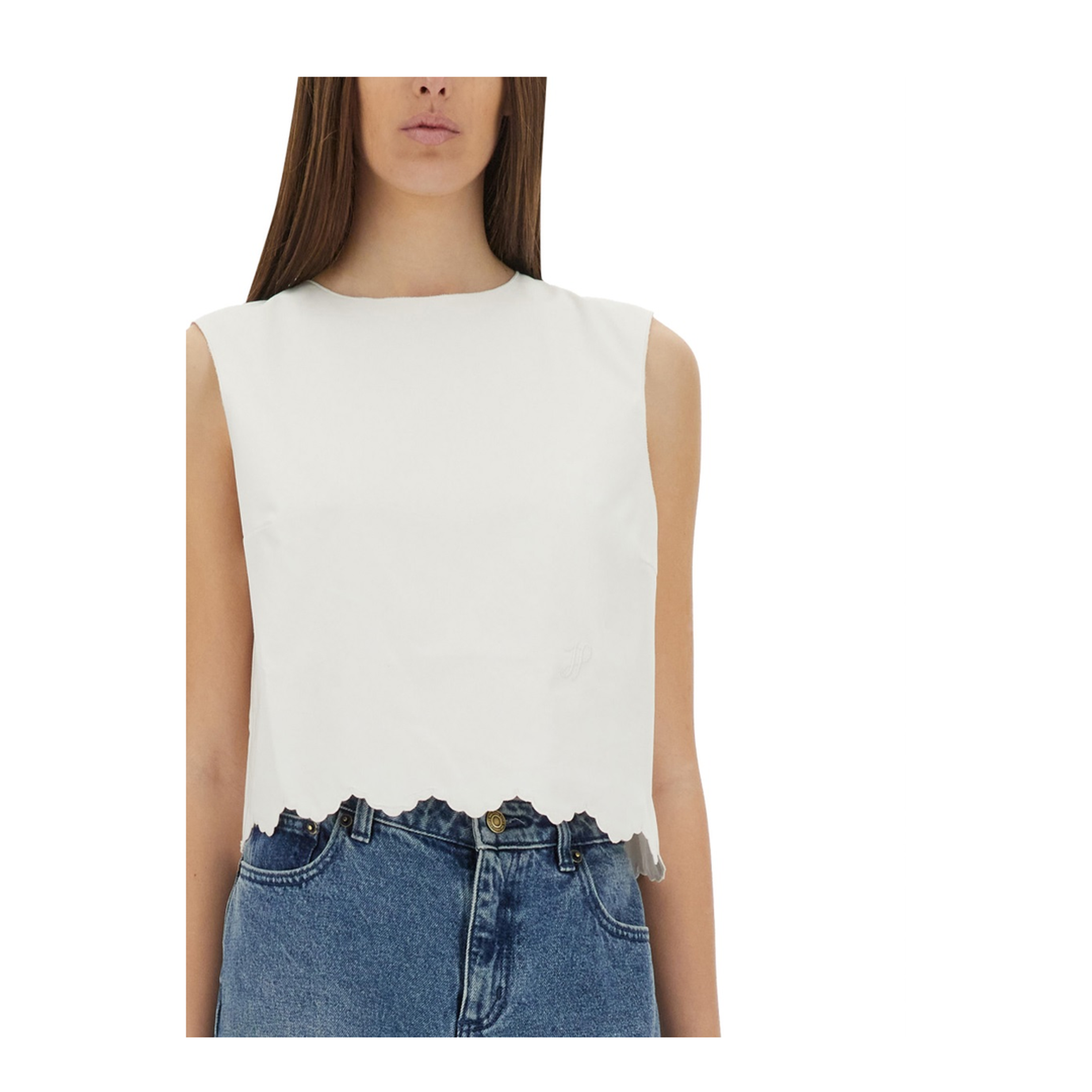 MAYFEYR - Patou - Short Poplin Top - TO1600017001W