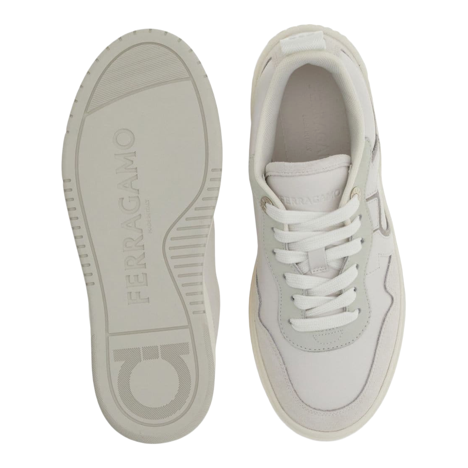 Ferragamo Sneakers White