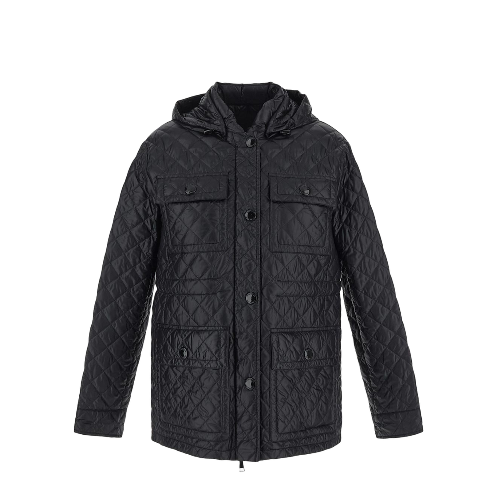 Black Nylon Anet Jacket