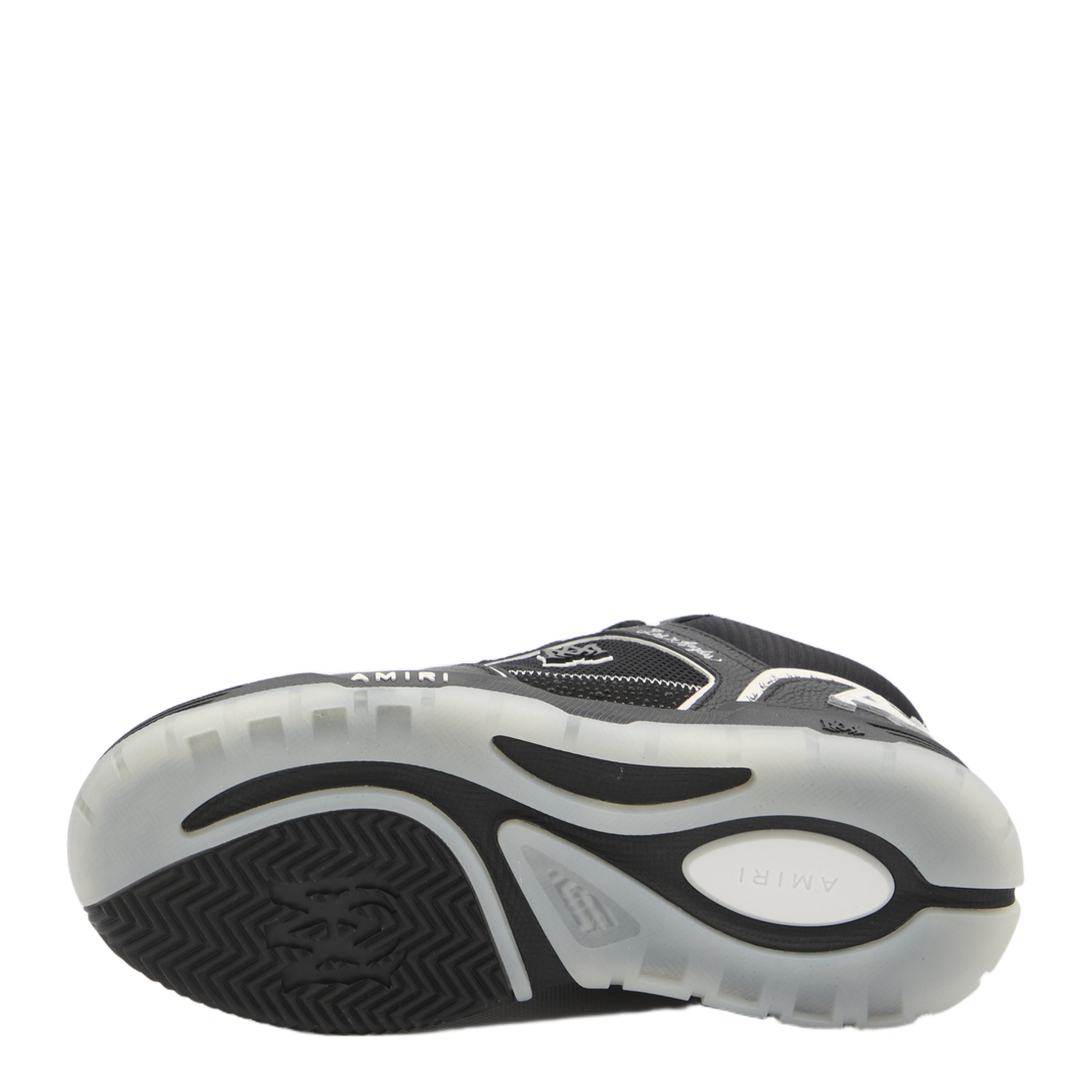 Leather Mesh Sneakers