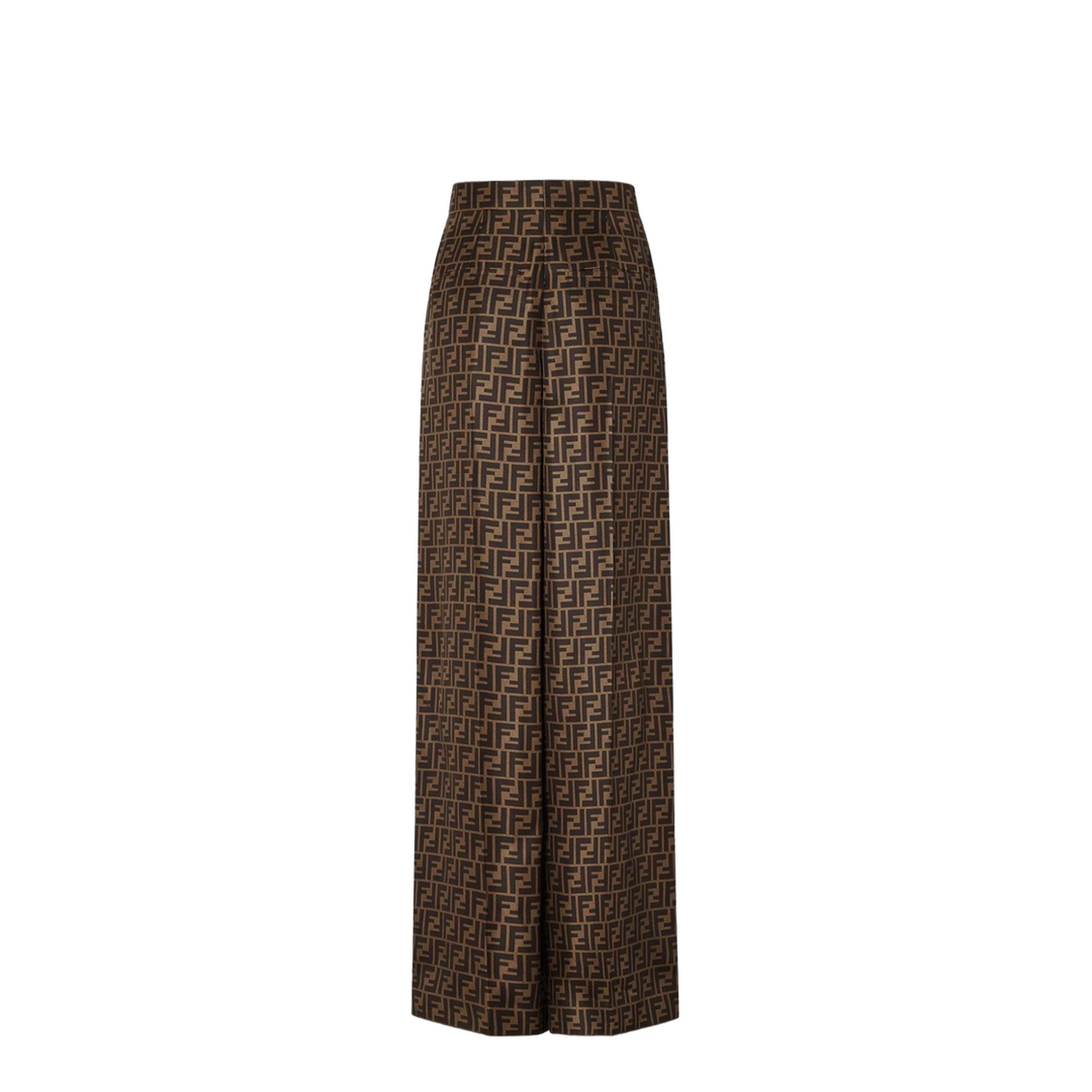Trousers Silk Brown