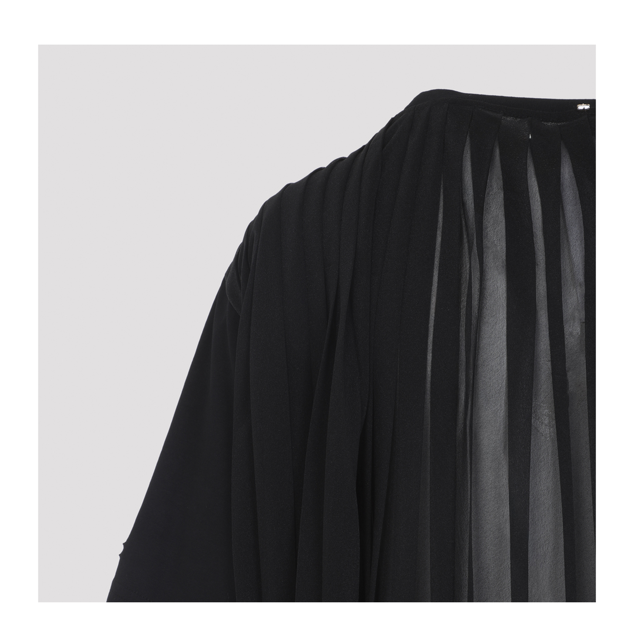 MAYFEYR - Sportmax - Spiga Black Cotton T Shirt - 2612941041600002