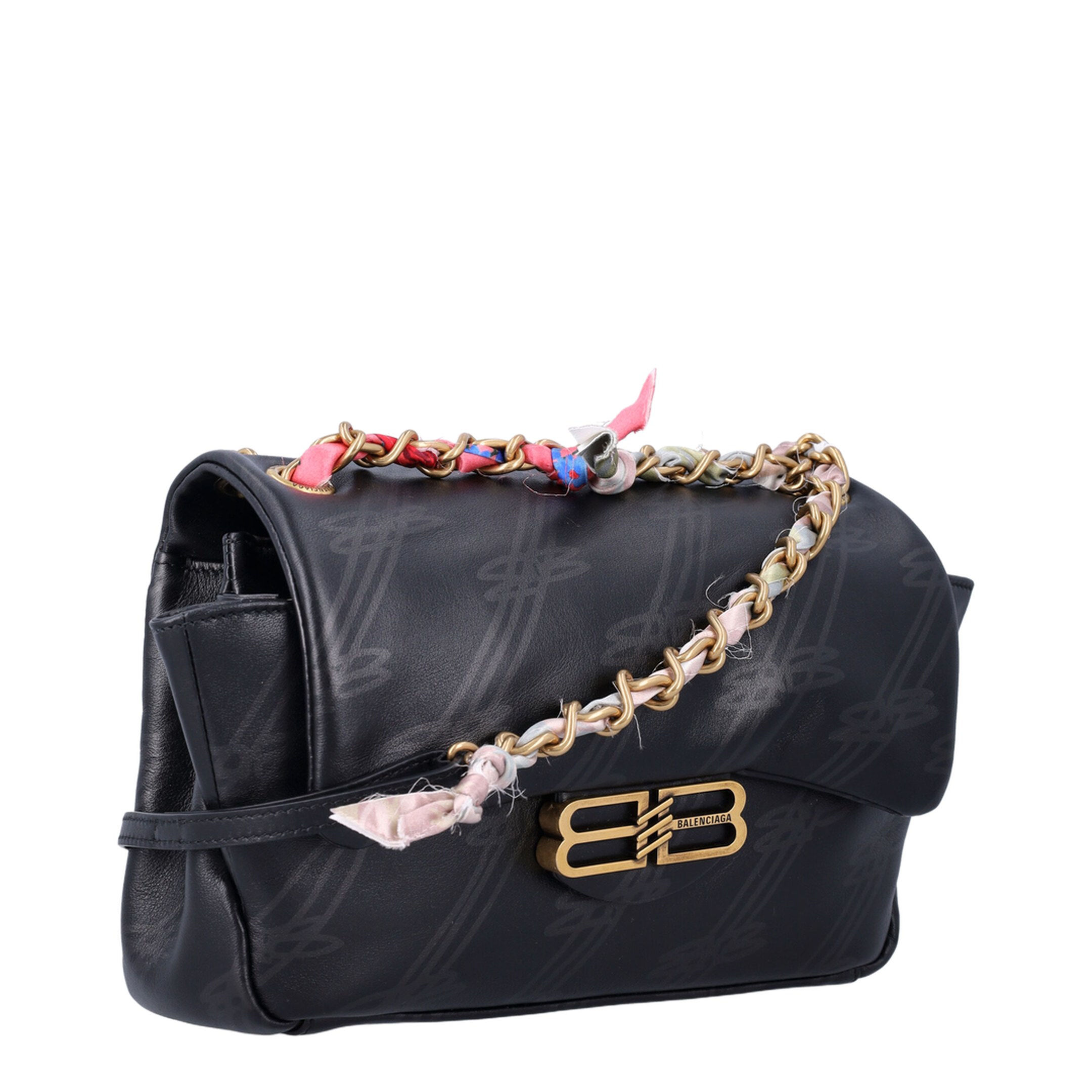 Printed Leather Mini Darling Shoulder Bag