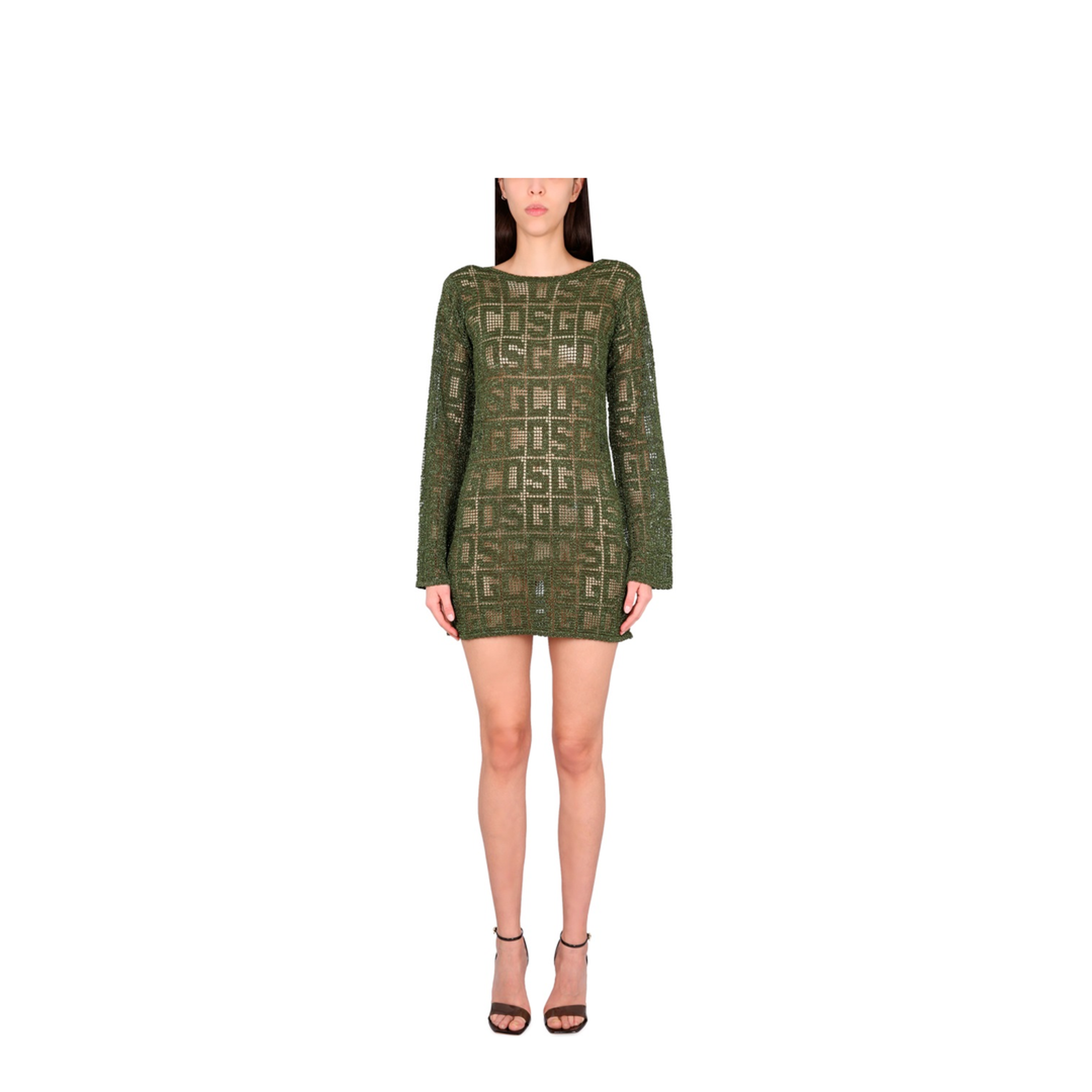 MAYFEYR - GCDS - Monogram Macrame Dress - SS23W670919MIX