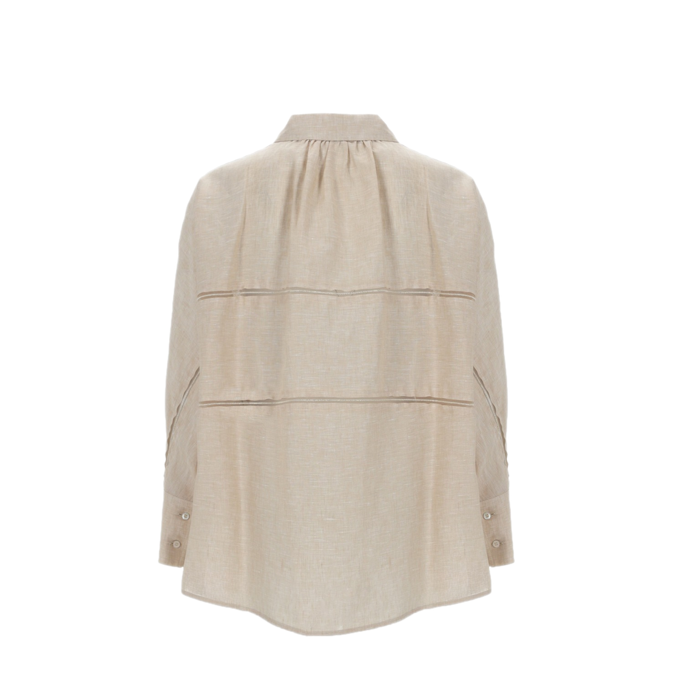 MAYFEYR - Fabiana Filippi - Cropped Linen Shirt - CAD276F309M1610160