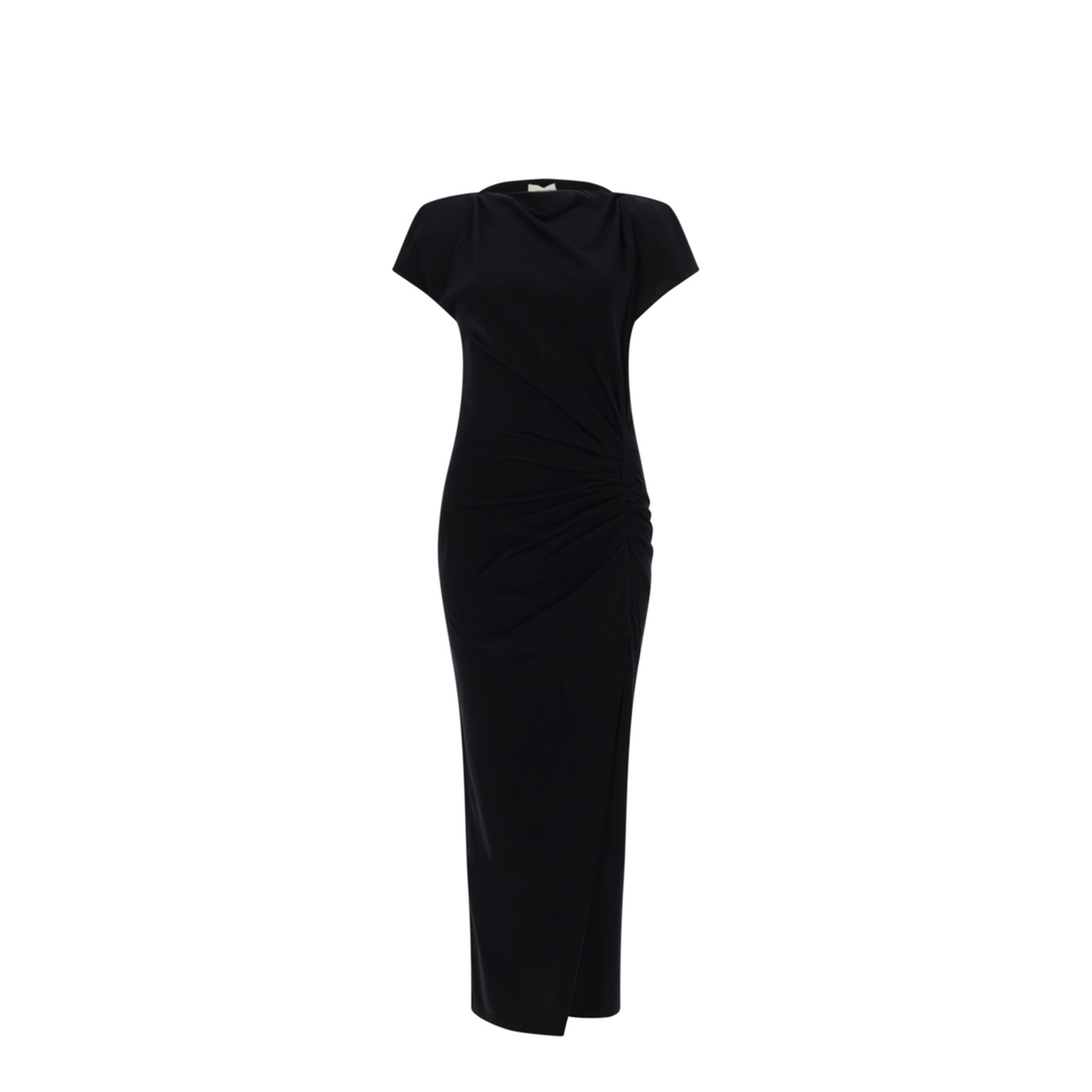 Long Black Nadela Jersey Dress