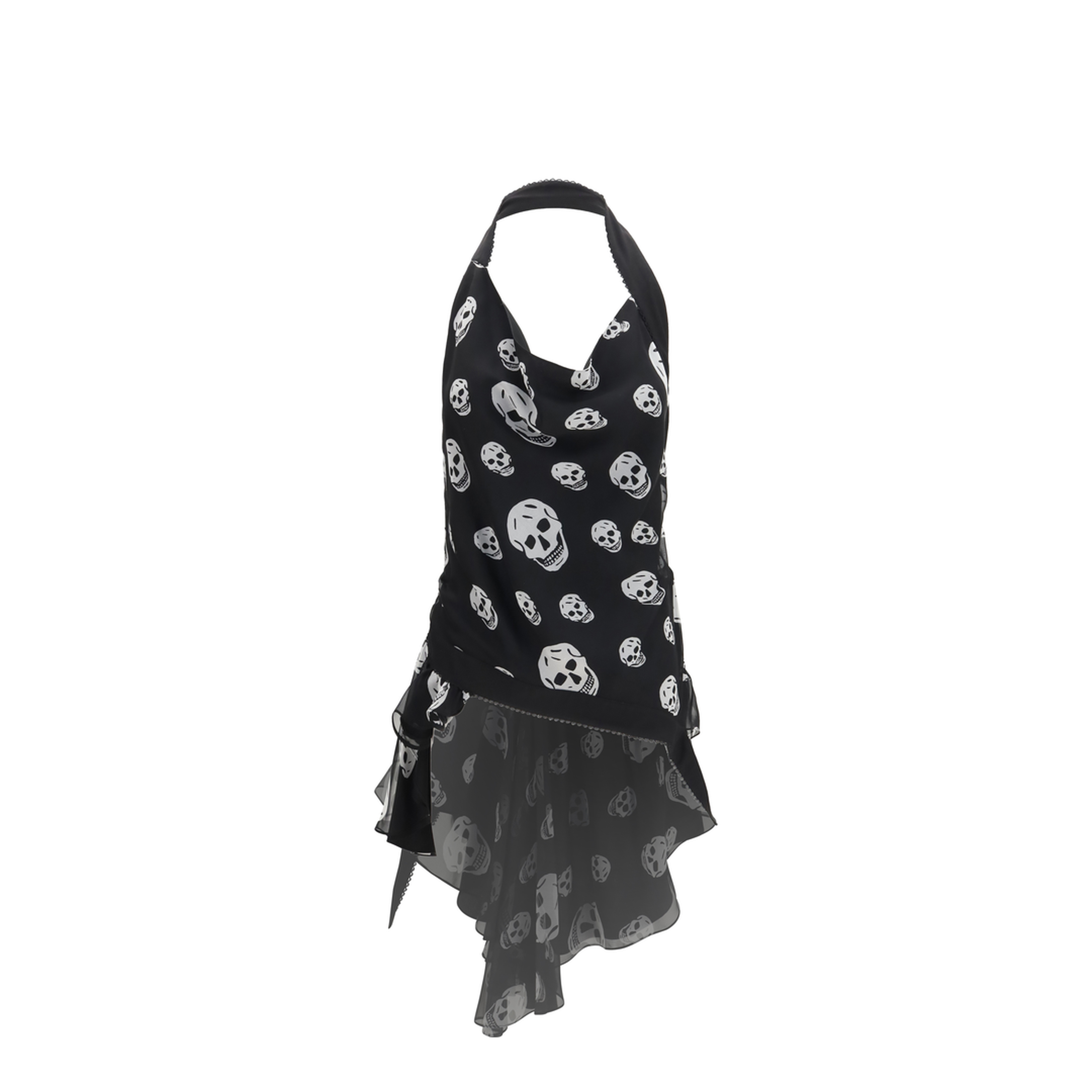 MAYFEYR - Alexander Mcqueen - Halter Silk Top - 872175QDAPZ