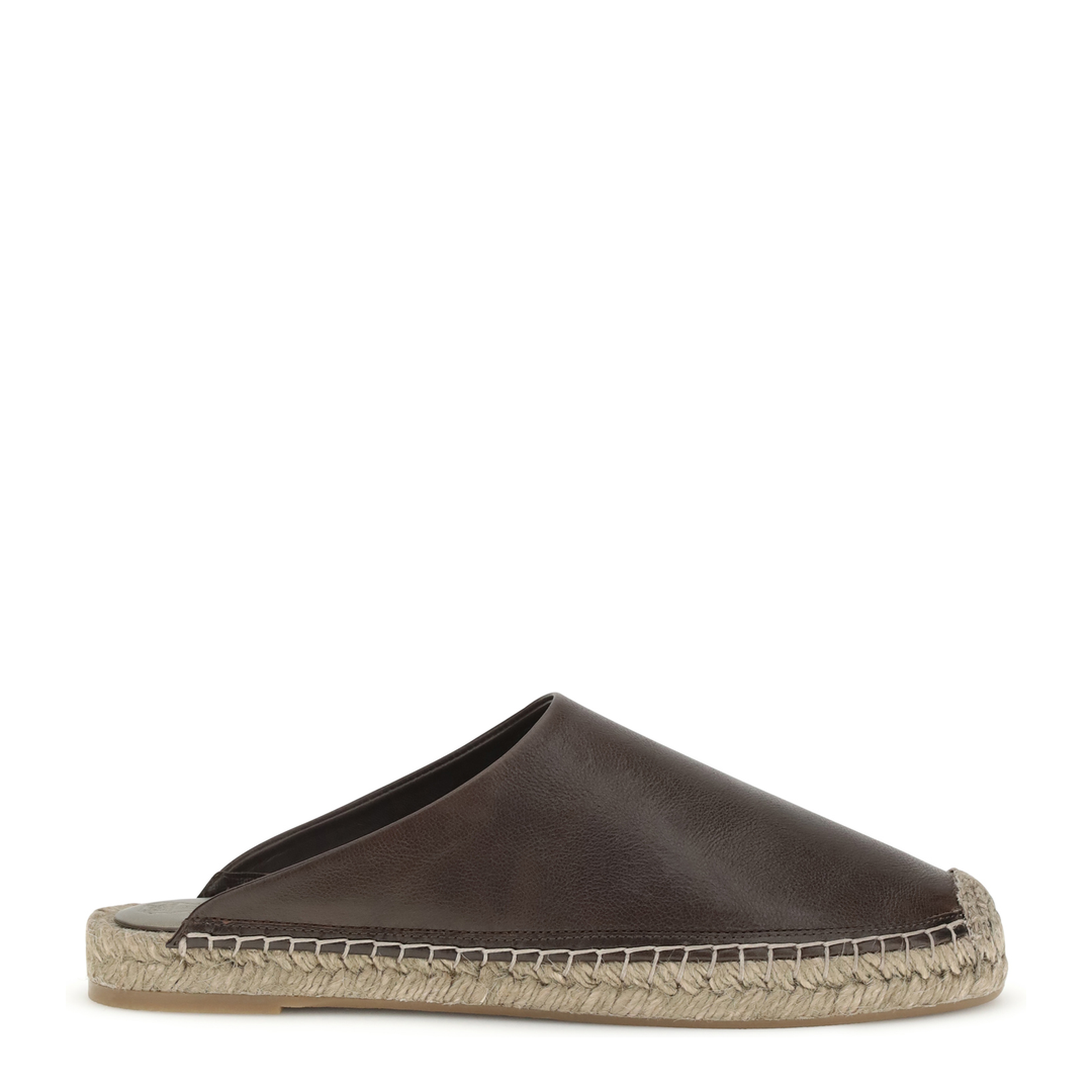 MAYFEYR - Brunello Cucinelli - Leather Espadrilles Mules - MZORG3230