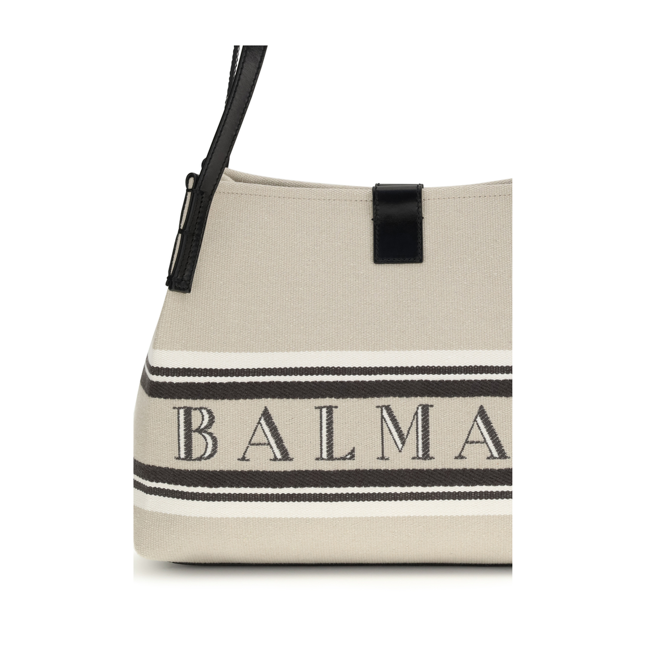 MAYFEYR - Balmain - Canvas Shoulder Bag - GN1FE033TJBR