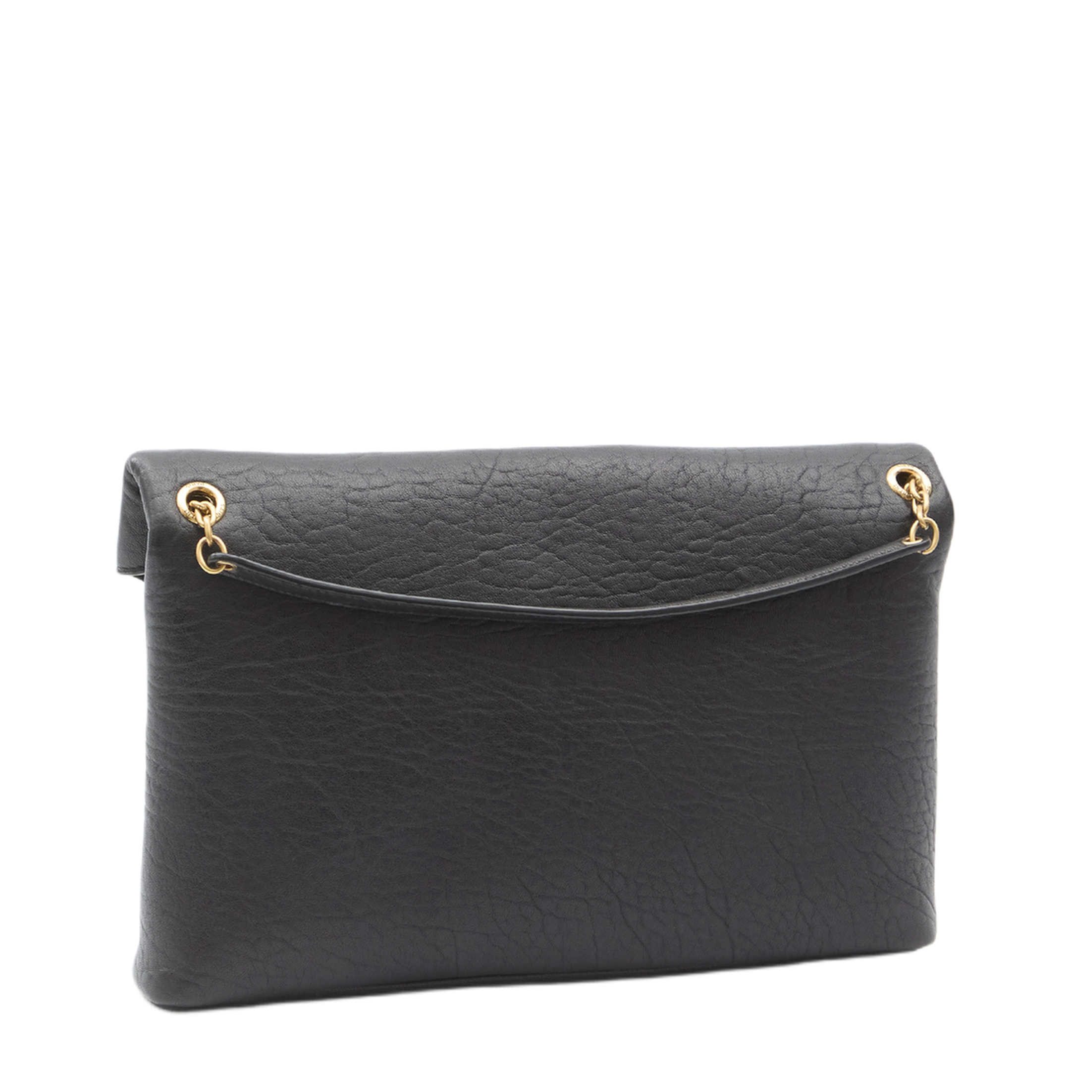 MAYFEYR - Saint Laurent - Pouch On Chain In Lambskin In Black - 853610AACYT1000