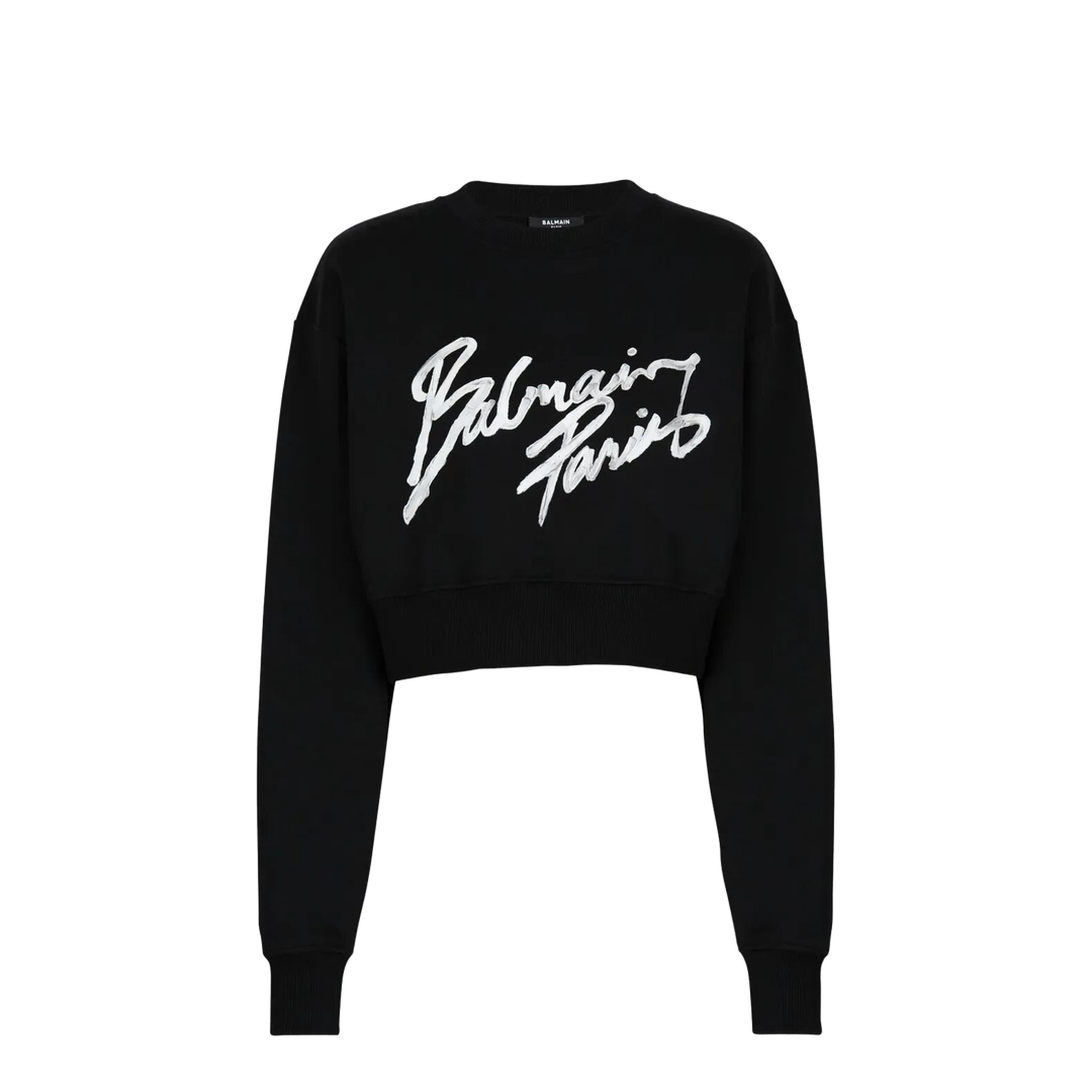 Cropped Roundneck Sweater