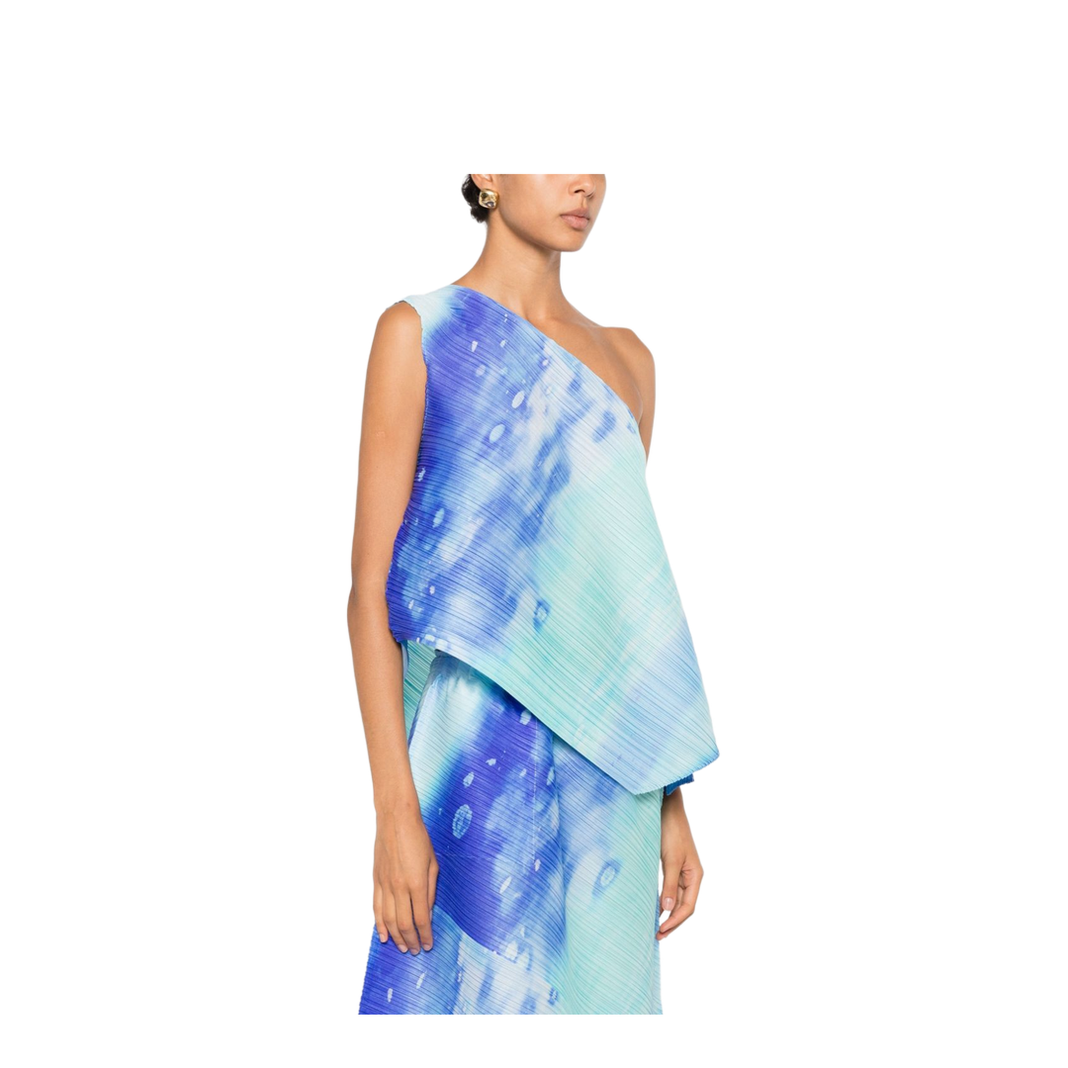MAYFEYR - Pleats Please - Top Light Blue - PP66JK71172