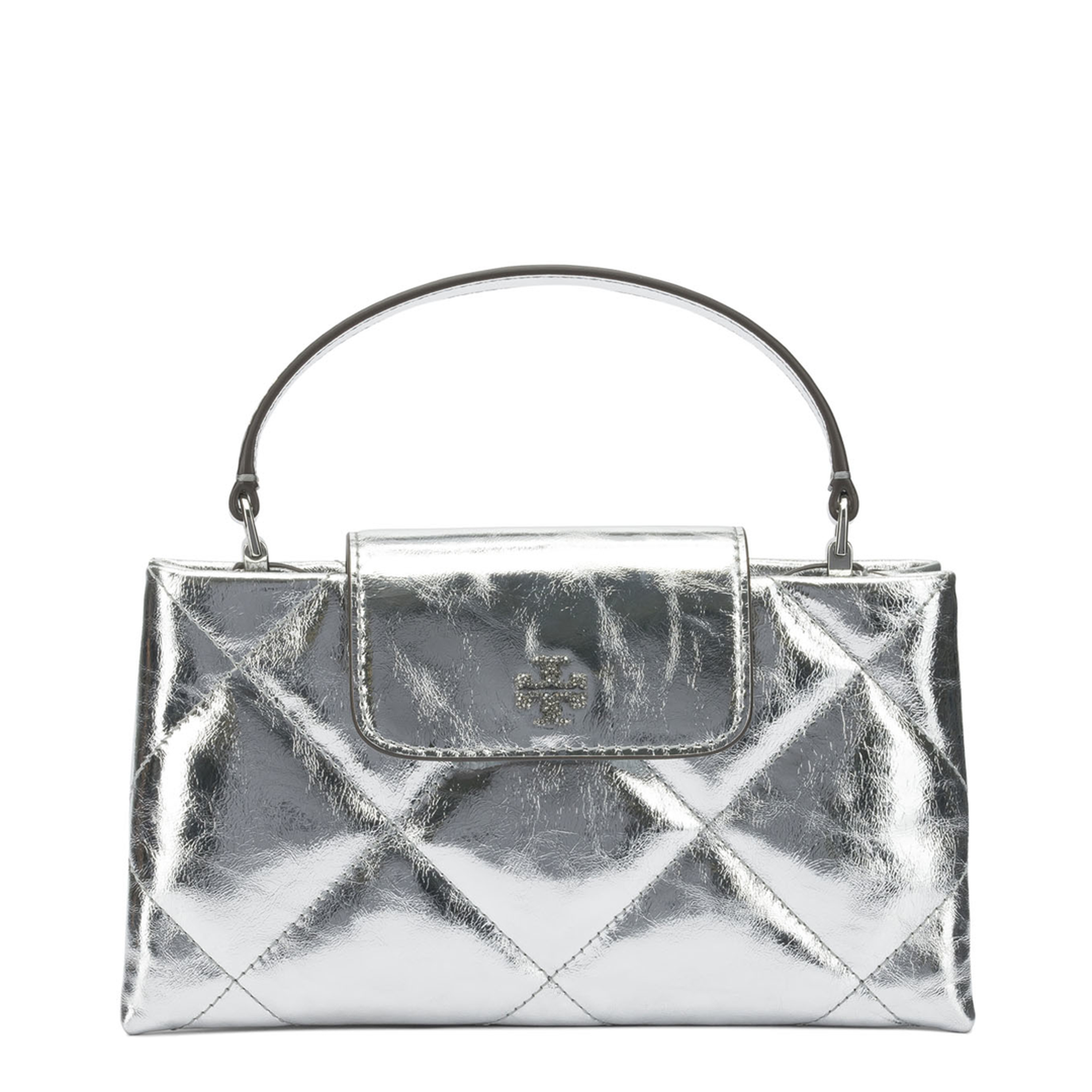 Mini Kira Diamond-Quilted Tote Bag