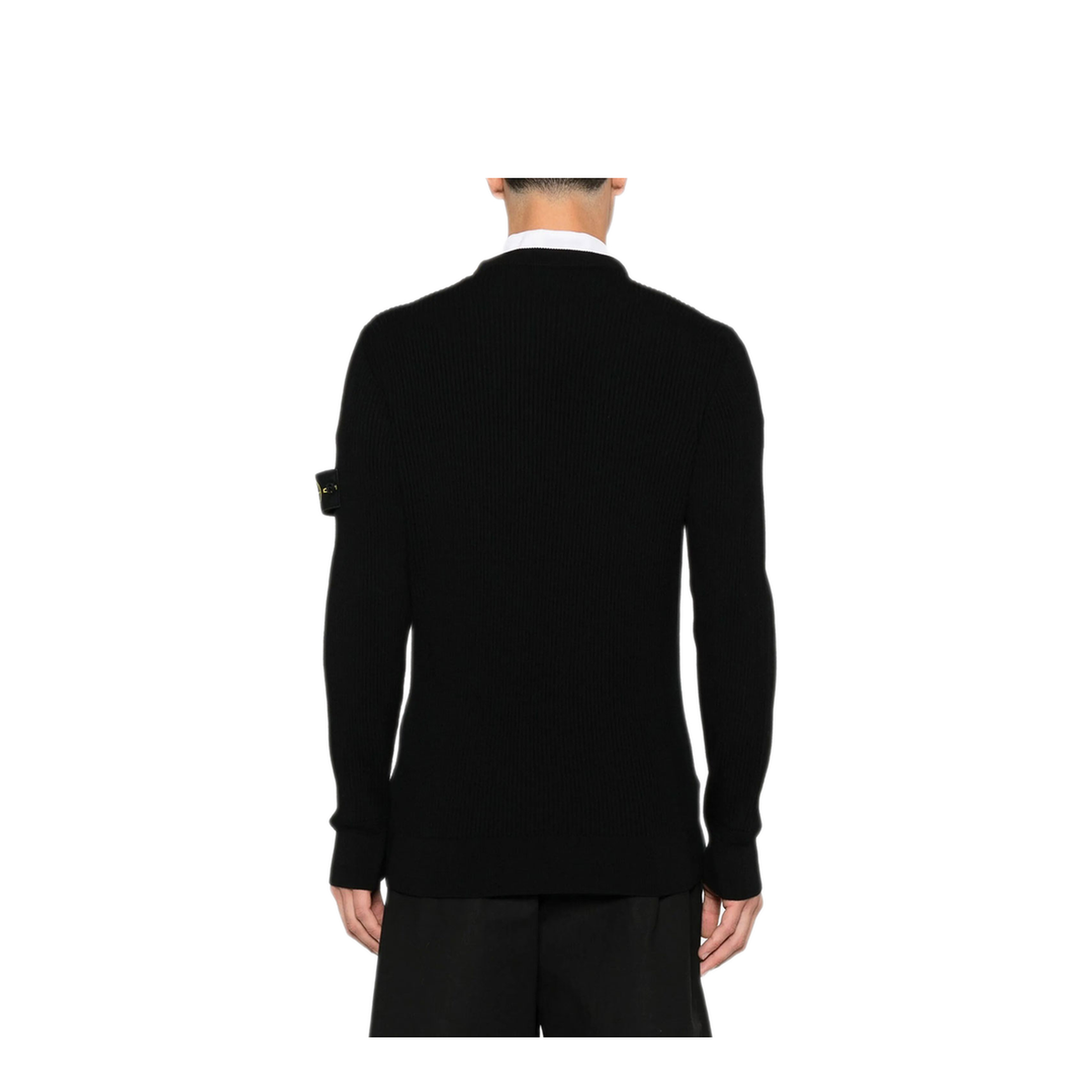 MAYFEYR - Stone Island - Crewneck Sweater With Ribbed Trims - L2S155100053S00C2