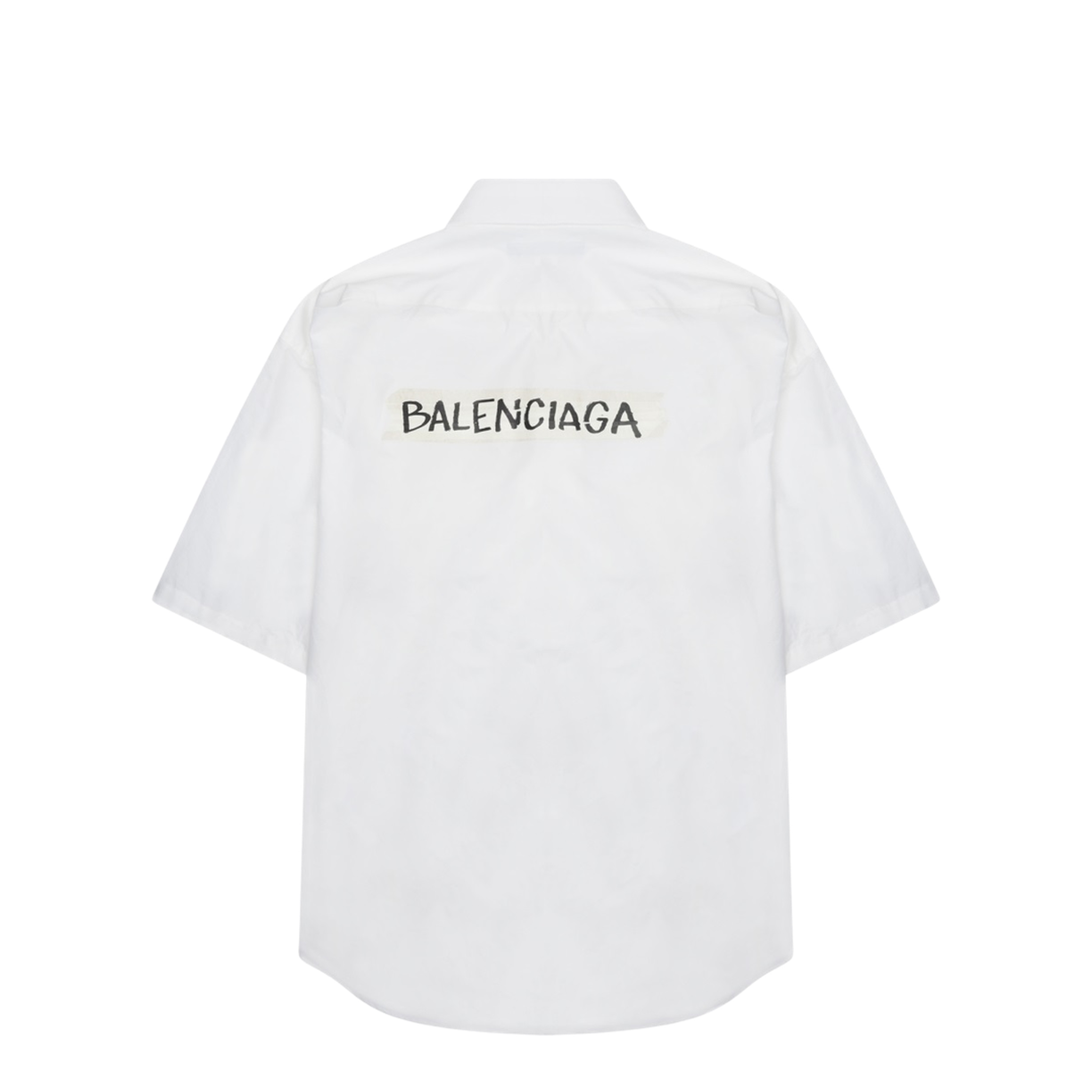 White Poplin Oversize Shirt