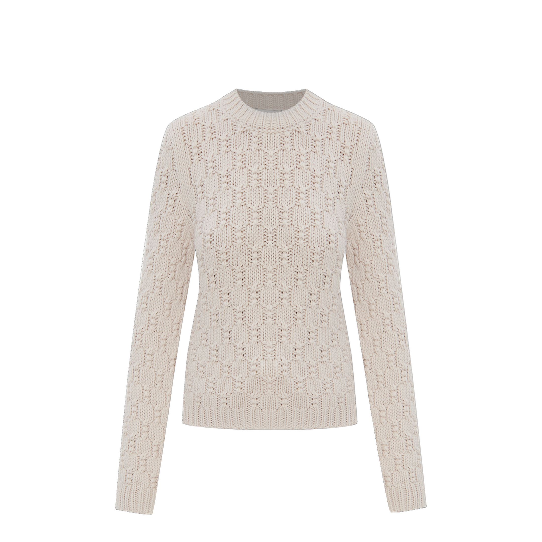 Knitted Sweater White