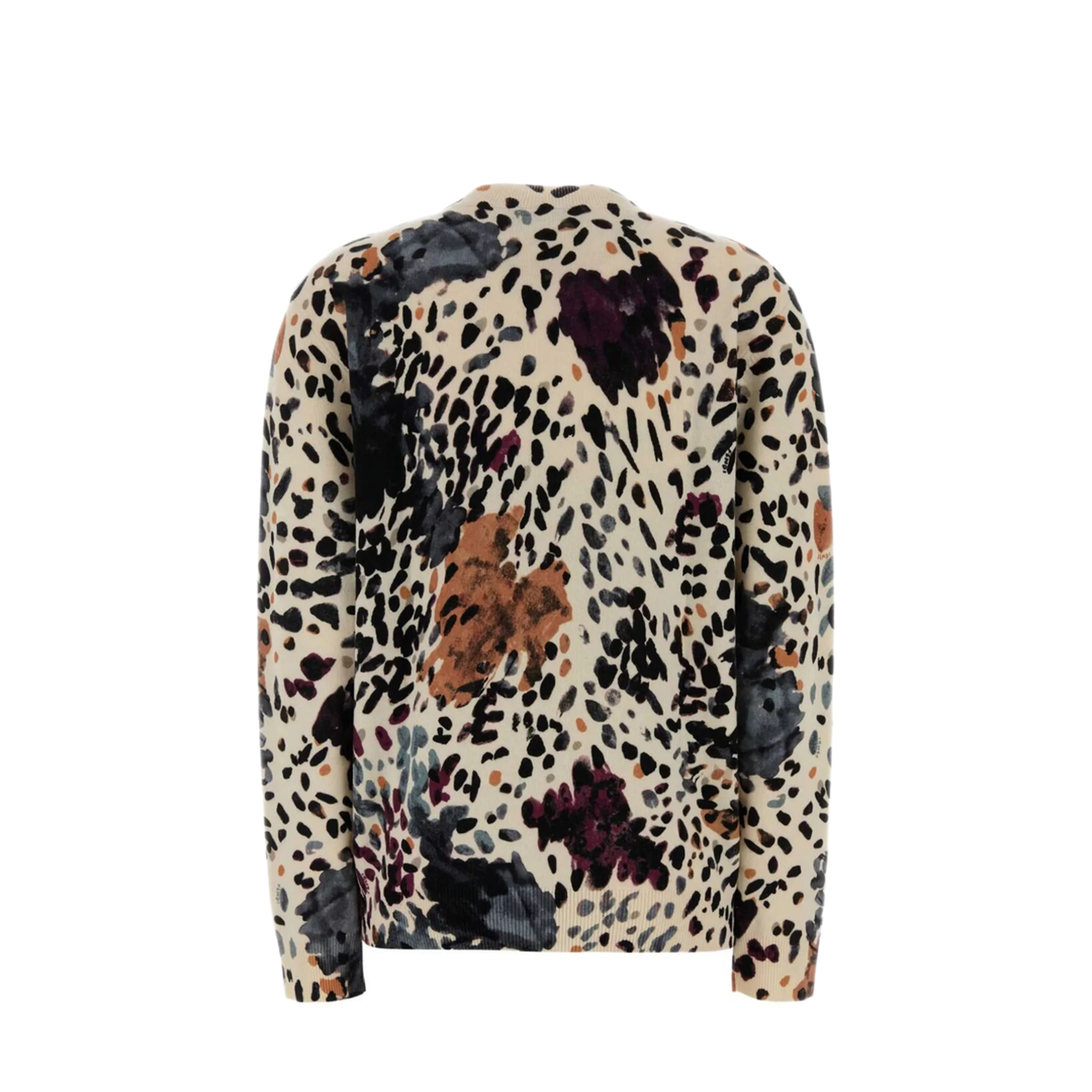 MAYFEYR - Fendi - Wool And Cashmere Falena-Print Pullover - FZXE25AYM4F047E