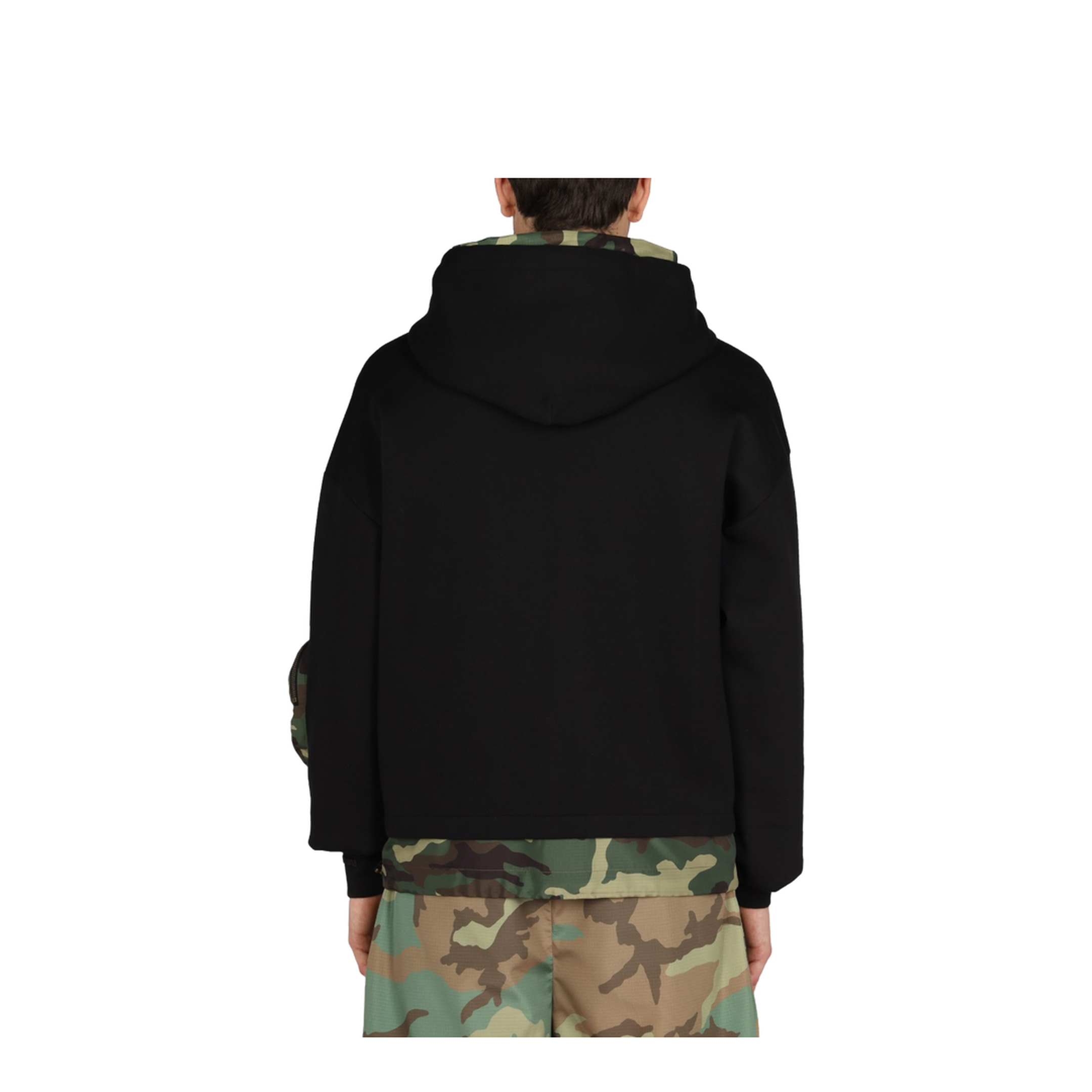 Sweatshirt with Camo Details