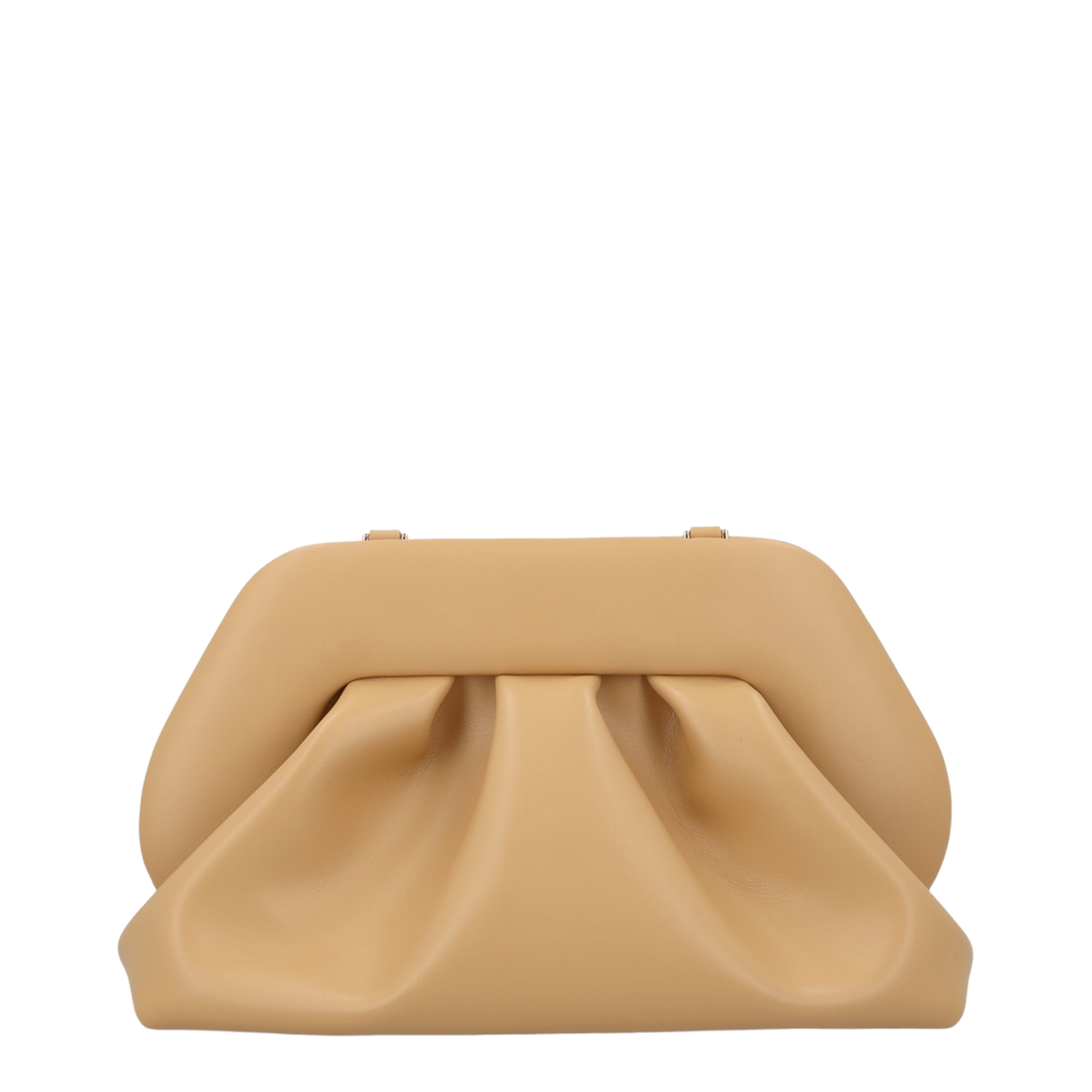 Bios Medium Vegan Fabric Clutch - Sand