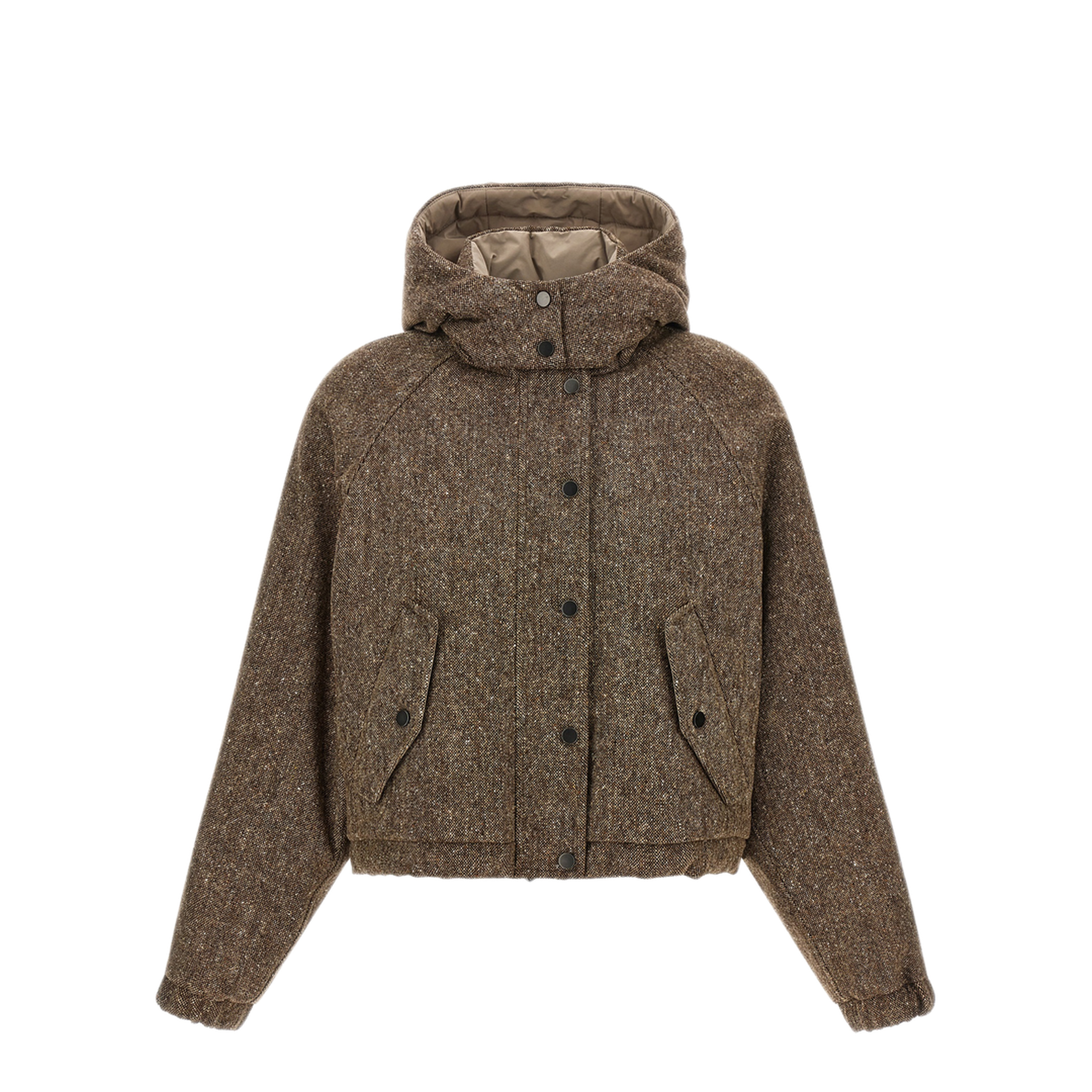 MAYFEYR - Brunello Cucinelli - Donegal Tweed Down Jacket - MD0023657C002