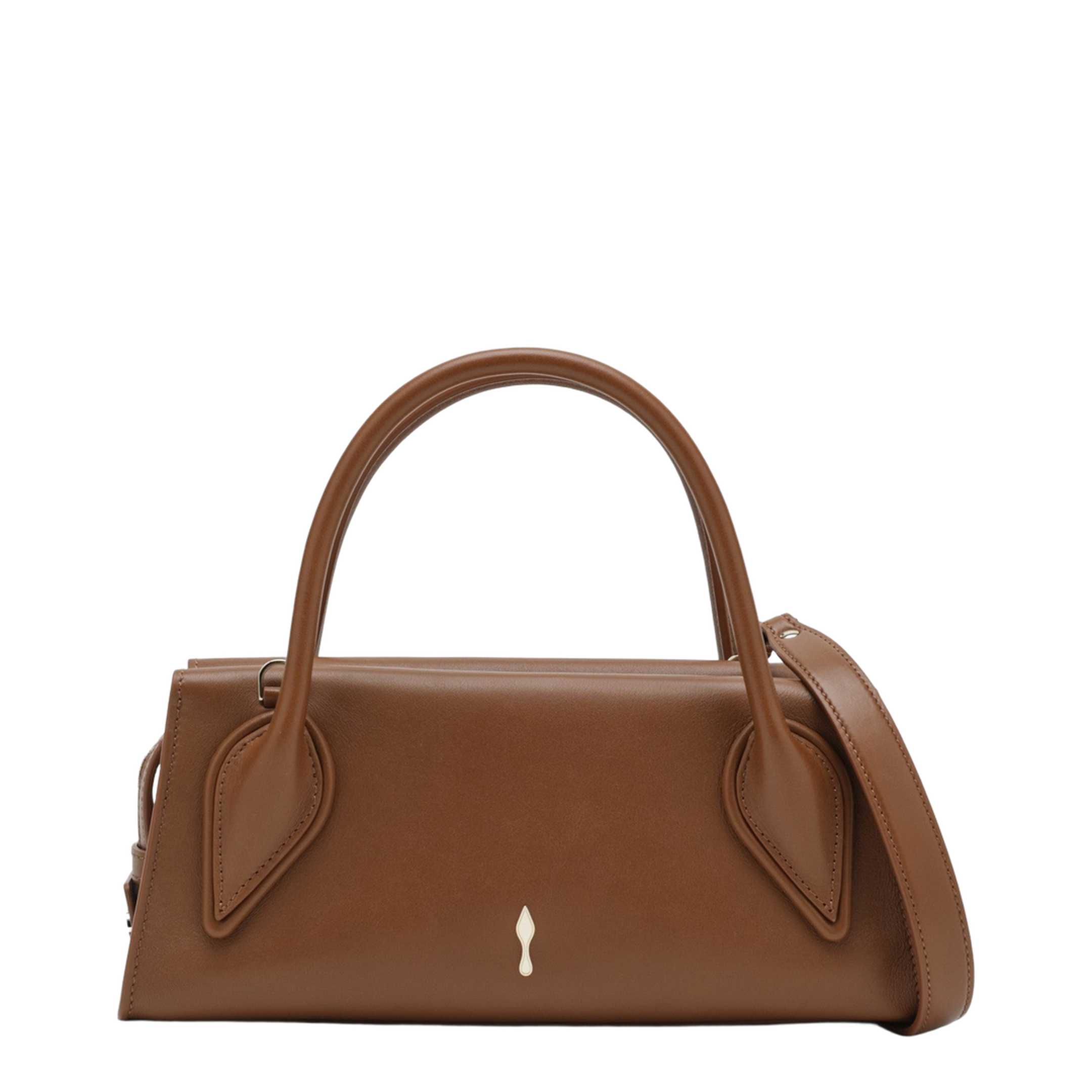Venus Crossbody Bag in Brown Calf Leather
