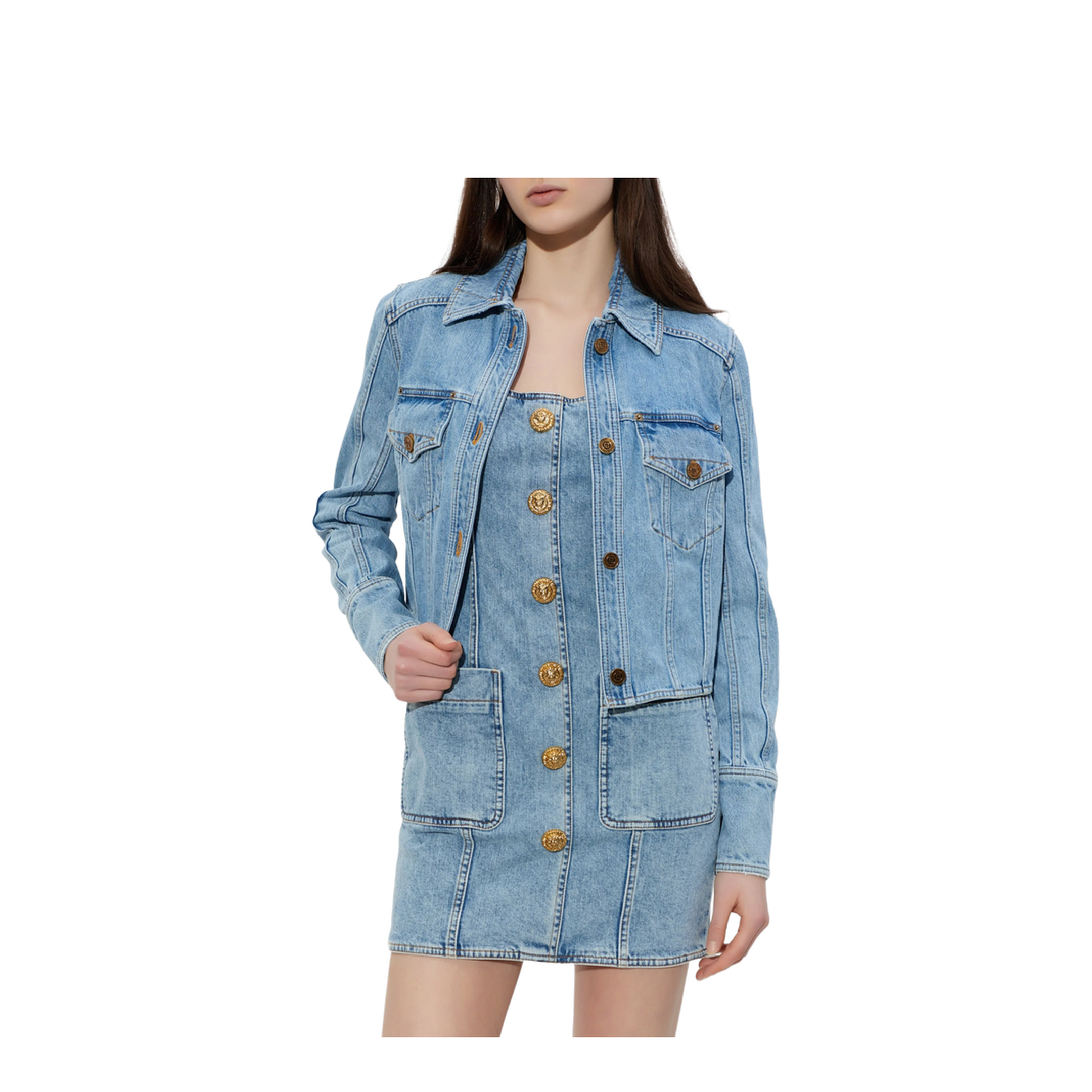 Women's Denim Jacket Light Blue