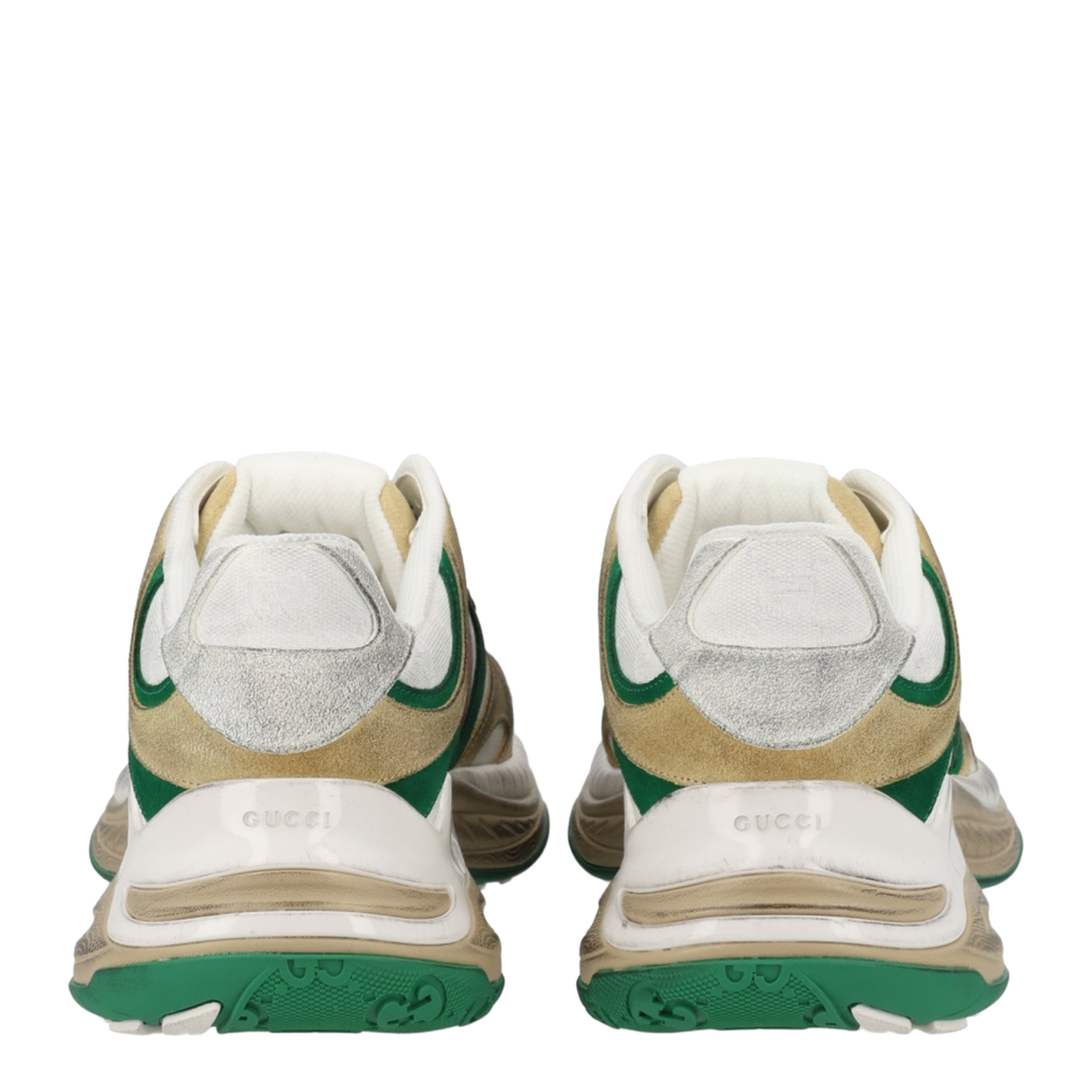 Drawstring Leather Sneakers