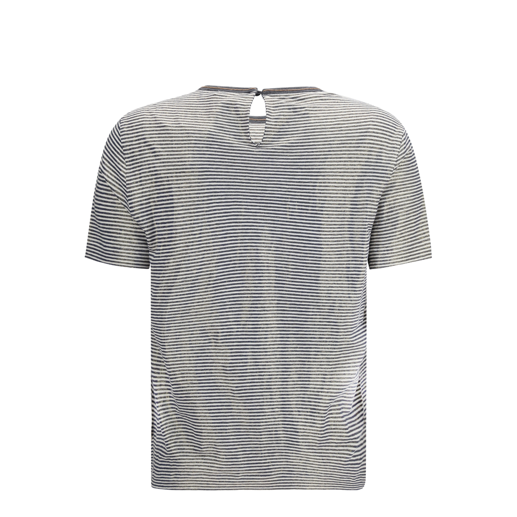 MAYFEYR - Brunello Cucinelli - Striped Short-Sleeve Crewneck T-Shirt - MQ977DU500