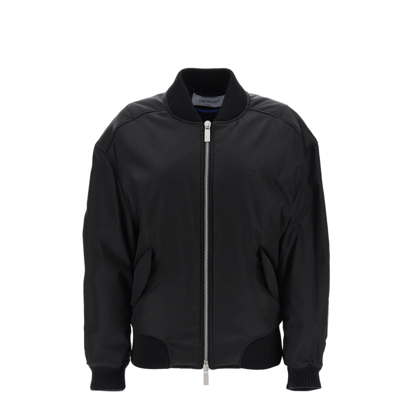 Nylon Twill Bomber Jacket