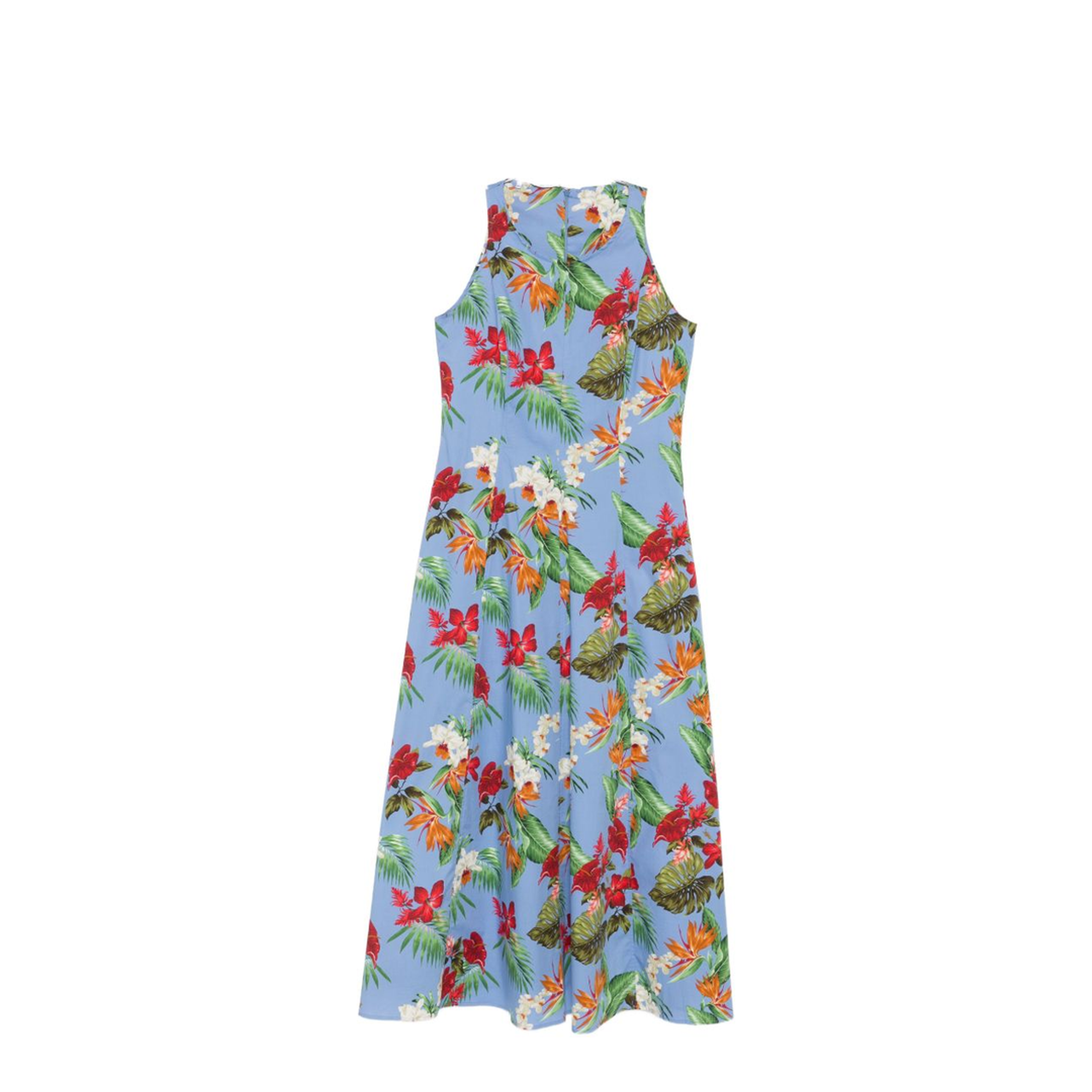 MAYFEYR - Archivio '67 - Printed Cotton Midi Dress - YWWPZJFB4