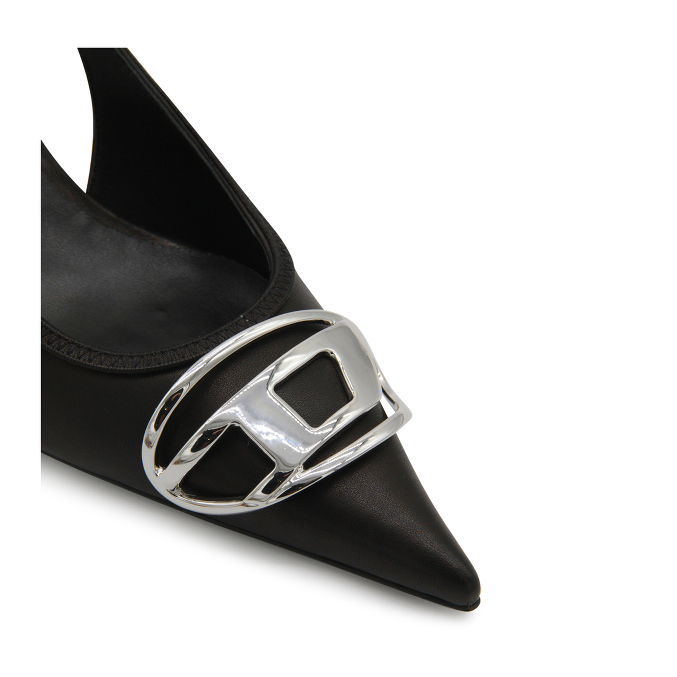 D-Venus SB 40 Slingback Pumps Black
