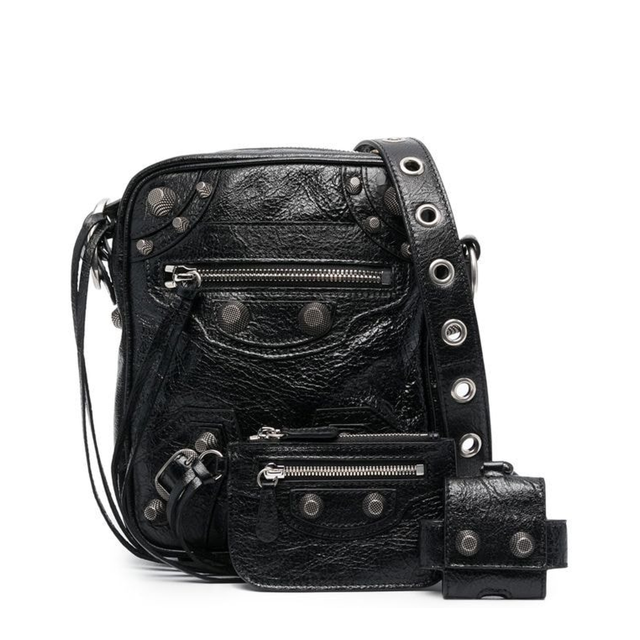 Le Cagole Crossbody Bag in Black