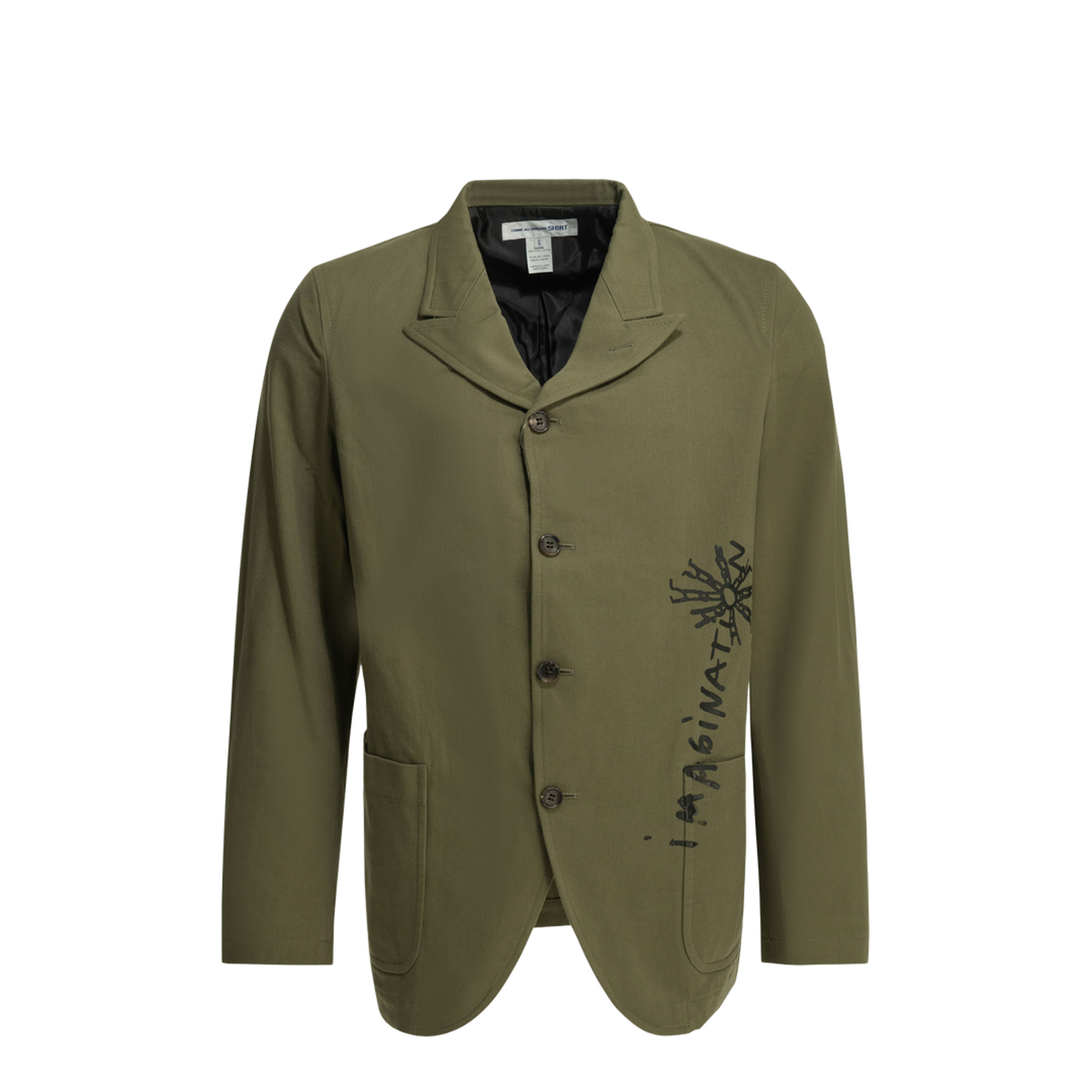 MAYFEYR - Comme Des Garcons - Printed Blazer - FQ-J506-S262KHAKI