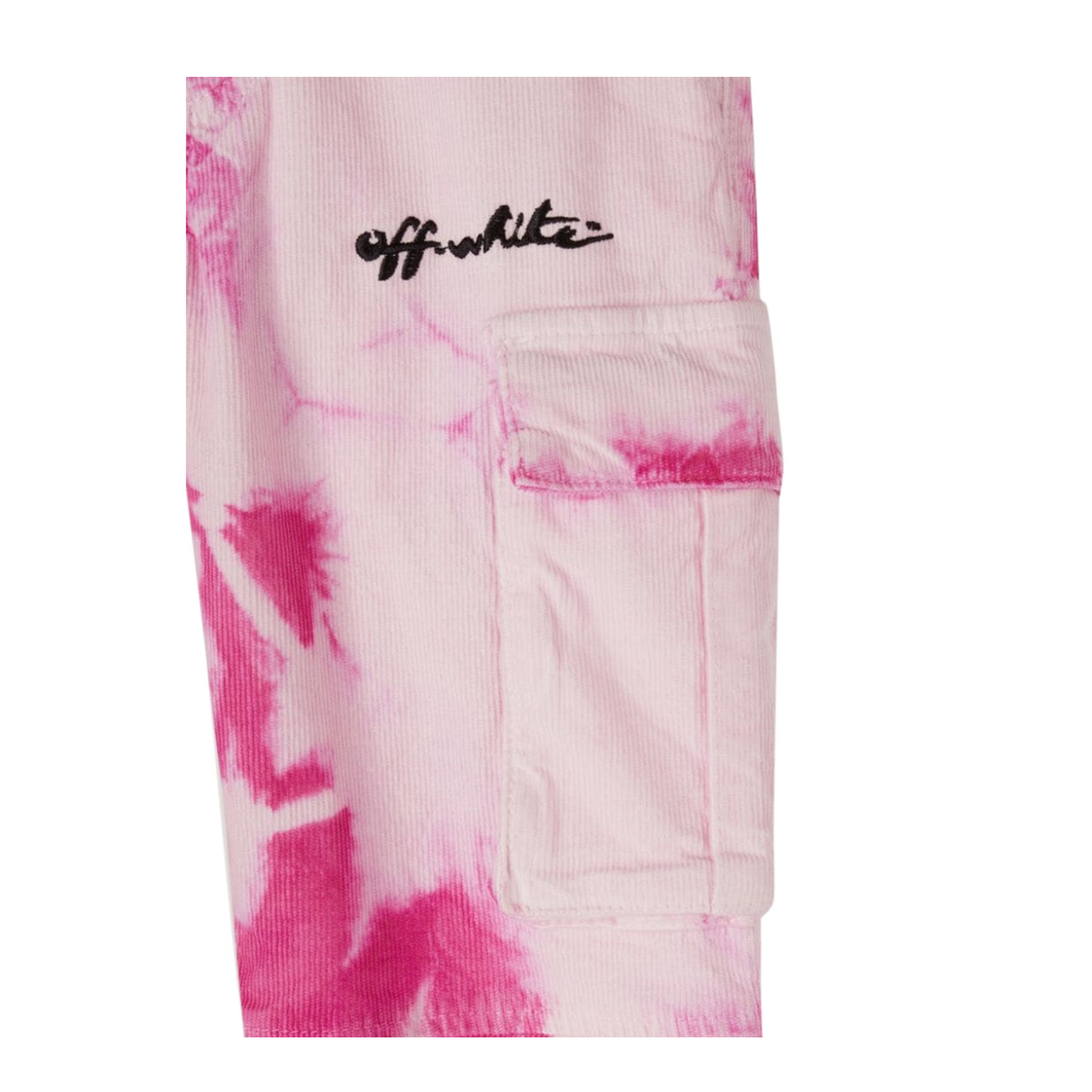 Velvet Tie Dye Cargo Pants