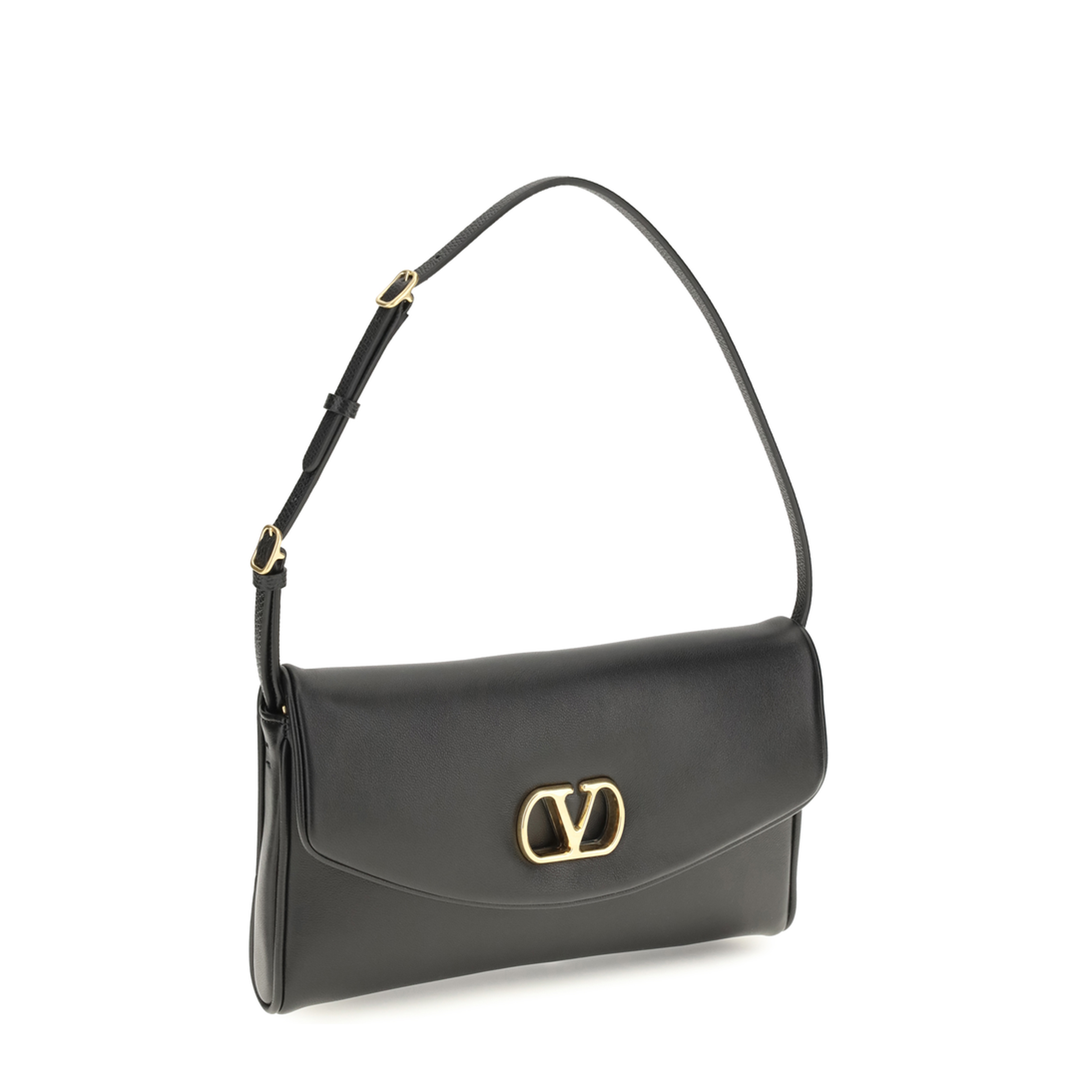 MAYFEYR - Valentino - Devain Leather Shoulder Bag - 9W2B0T31ABM