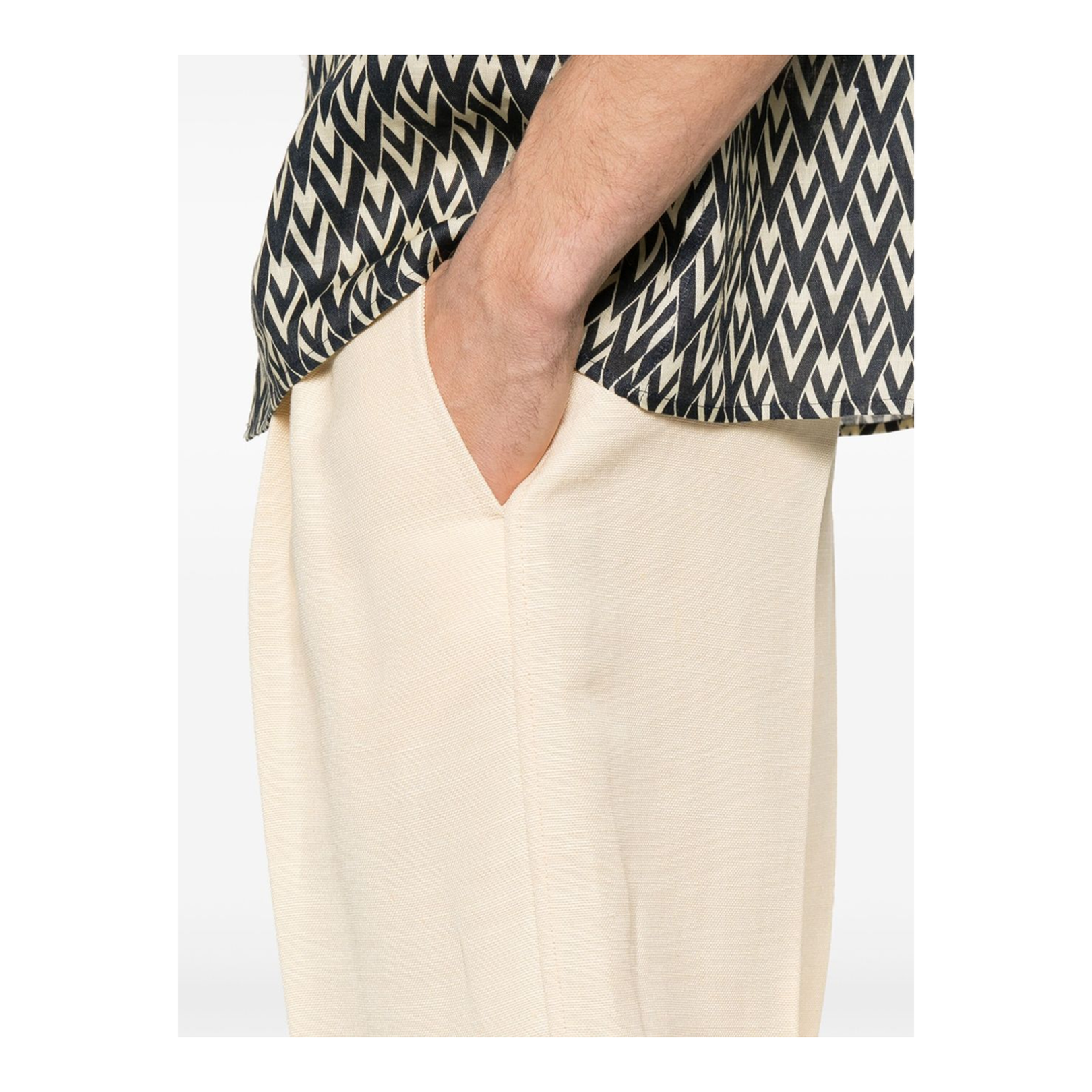 Valentino Embossed Shorts