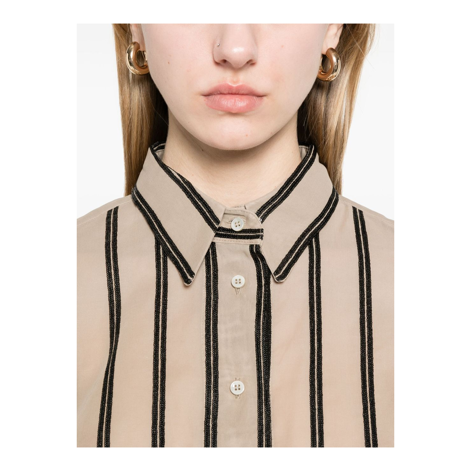 Striped Cotton Shirt